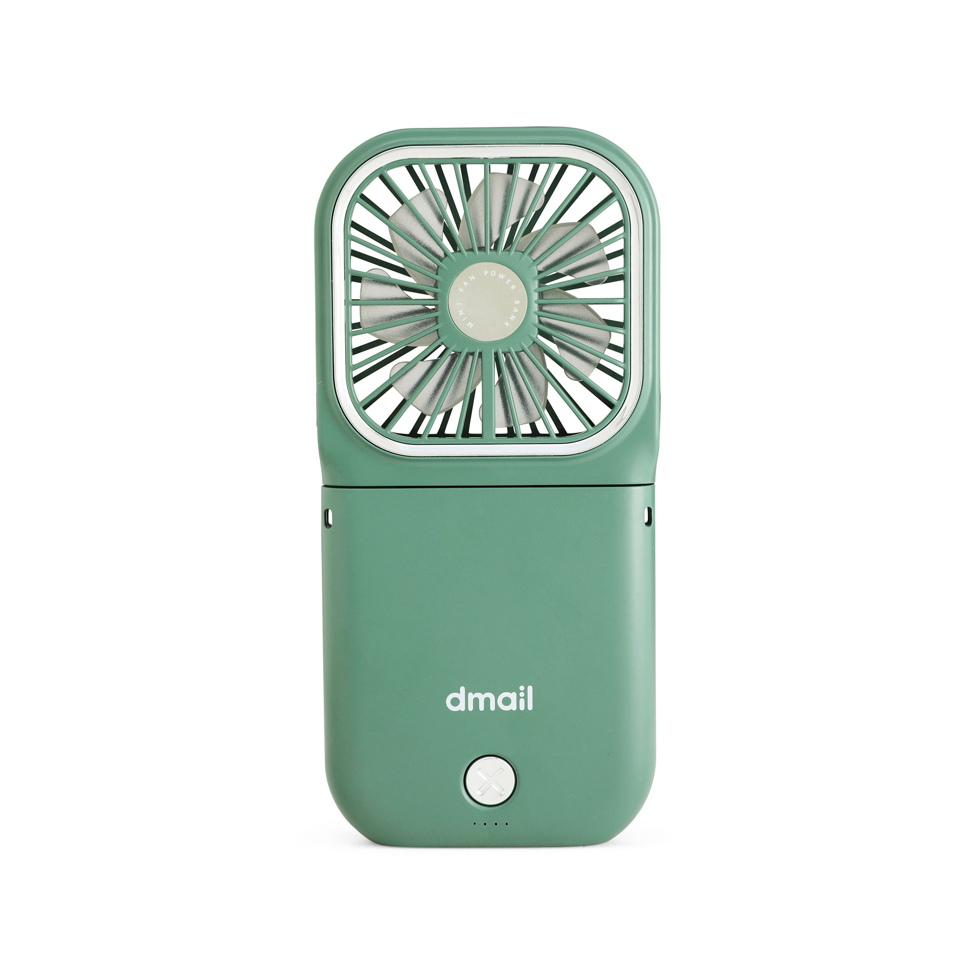 Mini Ventilatore Portatile Ricaricabile Con Power Bank, , large