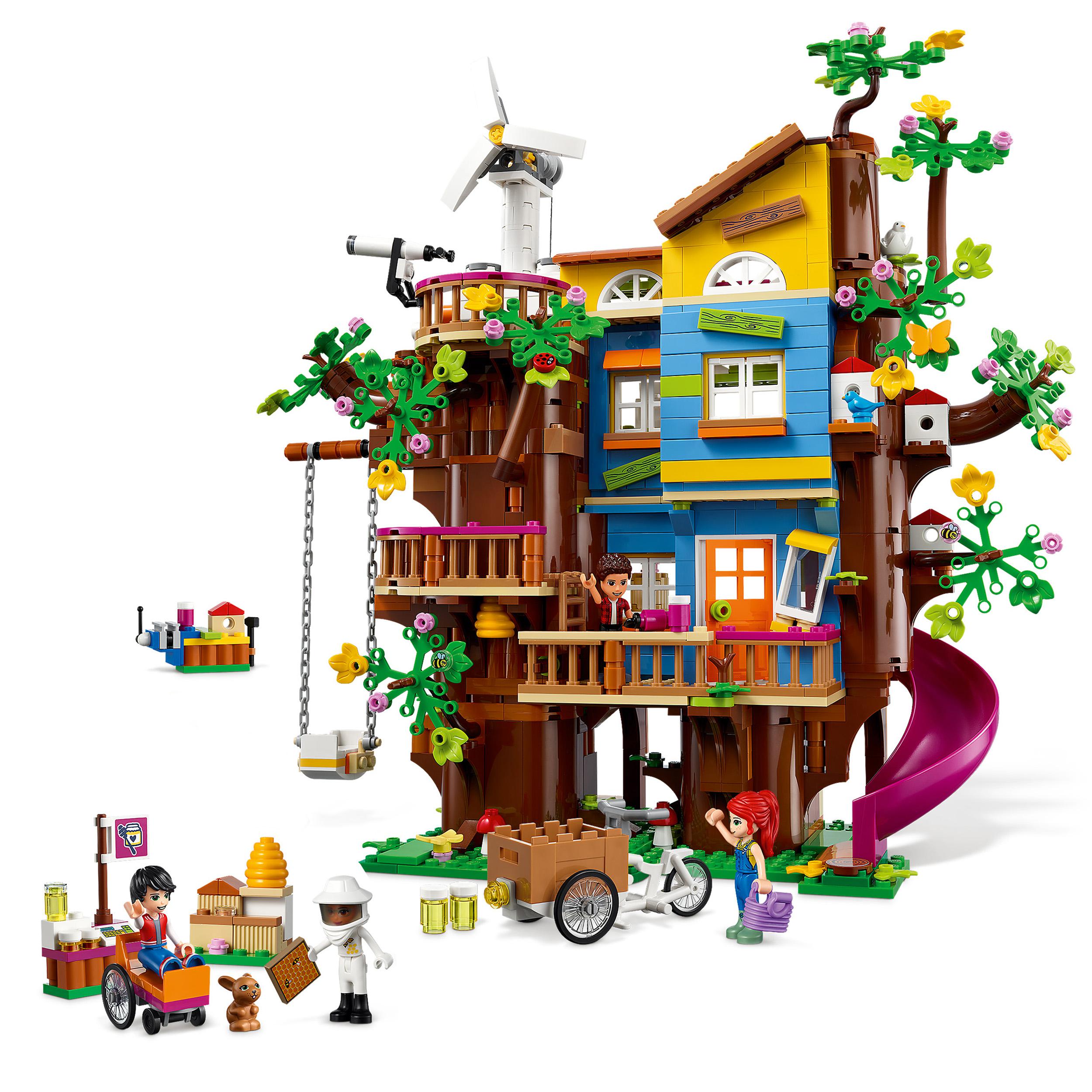 LEGO Friends Casa sull'Albero dell'Amicizia con Mini Bamboline di Mia e River, 41703, , large