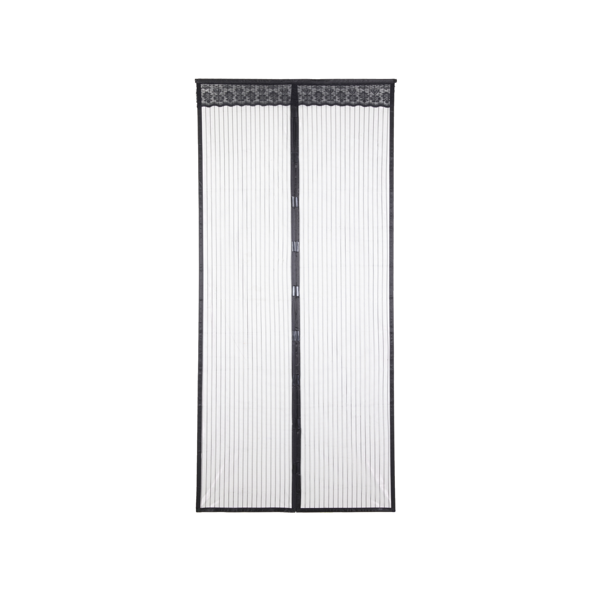 Zanzariera magnetica 100 x 220 cm - nera, , large