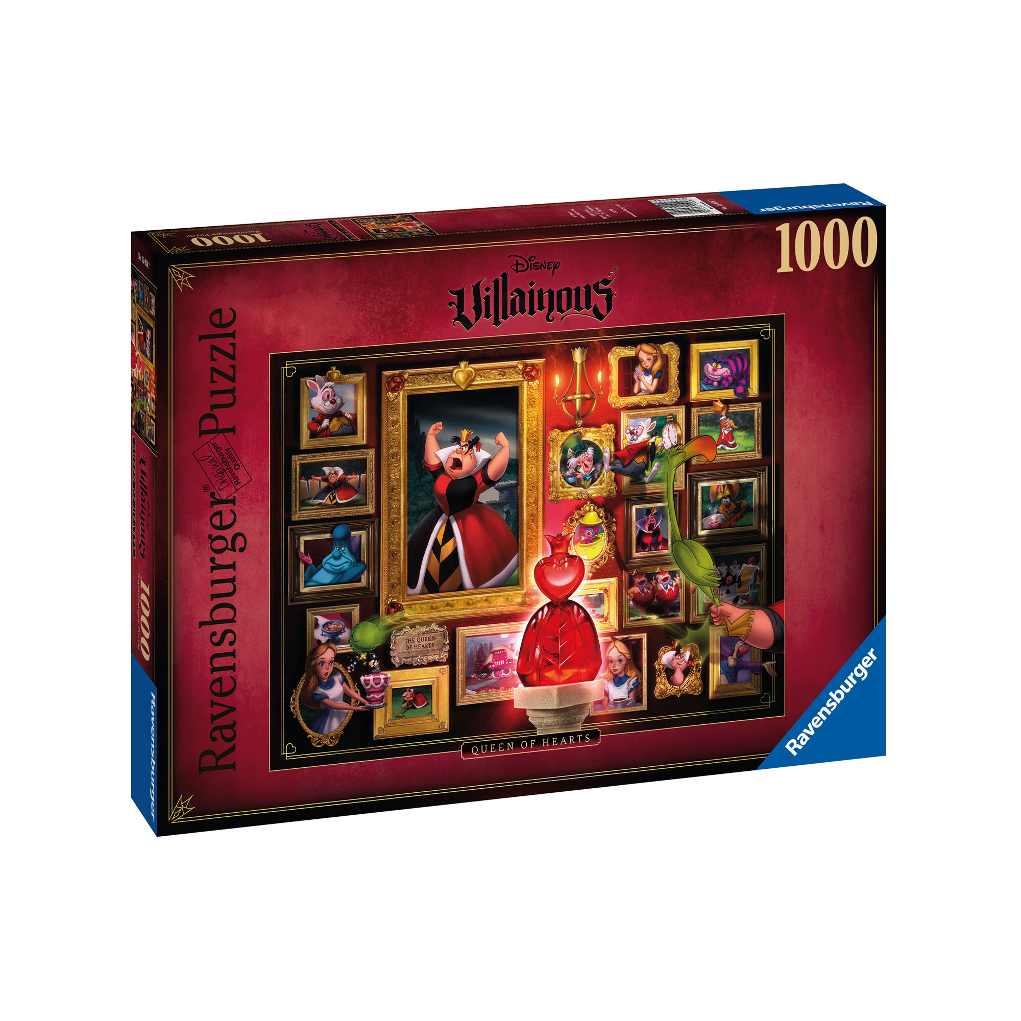 Ravensburger Puzzle 1000 Pezzi - Villainous:queen Of Hearts, , large