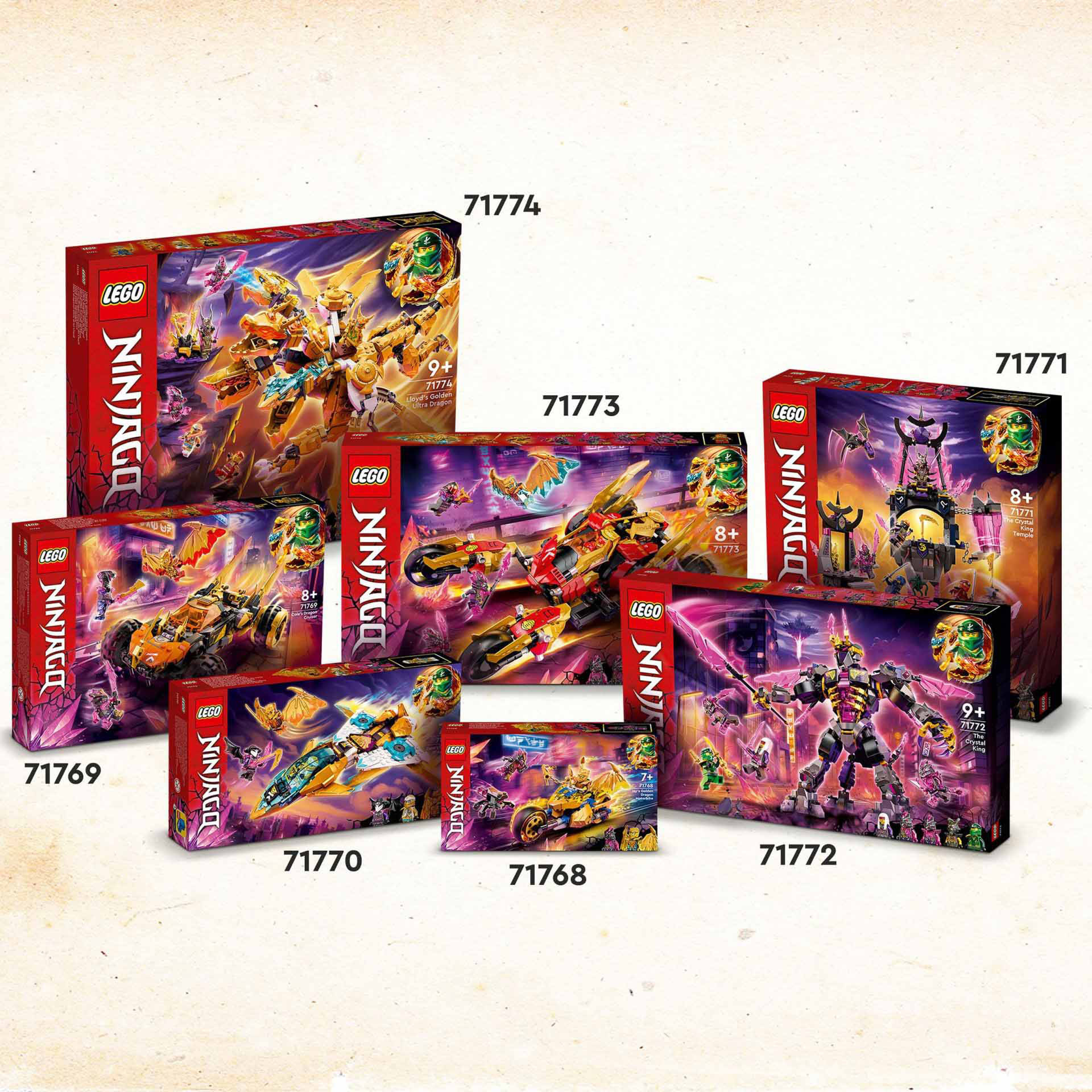 LEGO Ninjago Fuoristrada Drago di Cole, Set Serie TV Crystallized, Minifigure e 71769, , large