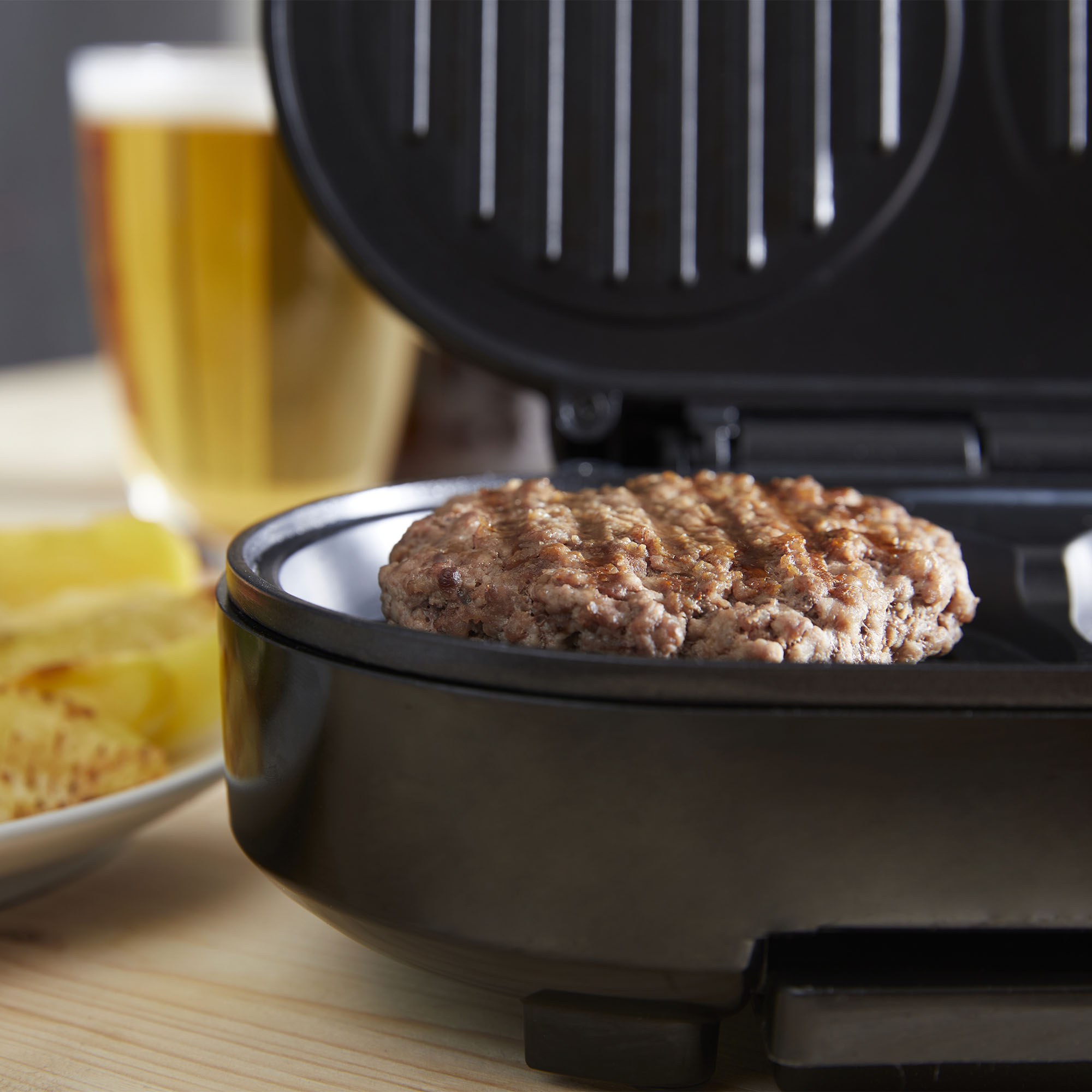 Grill cuoci hamburger, , large