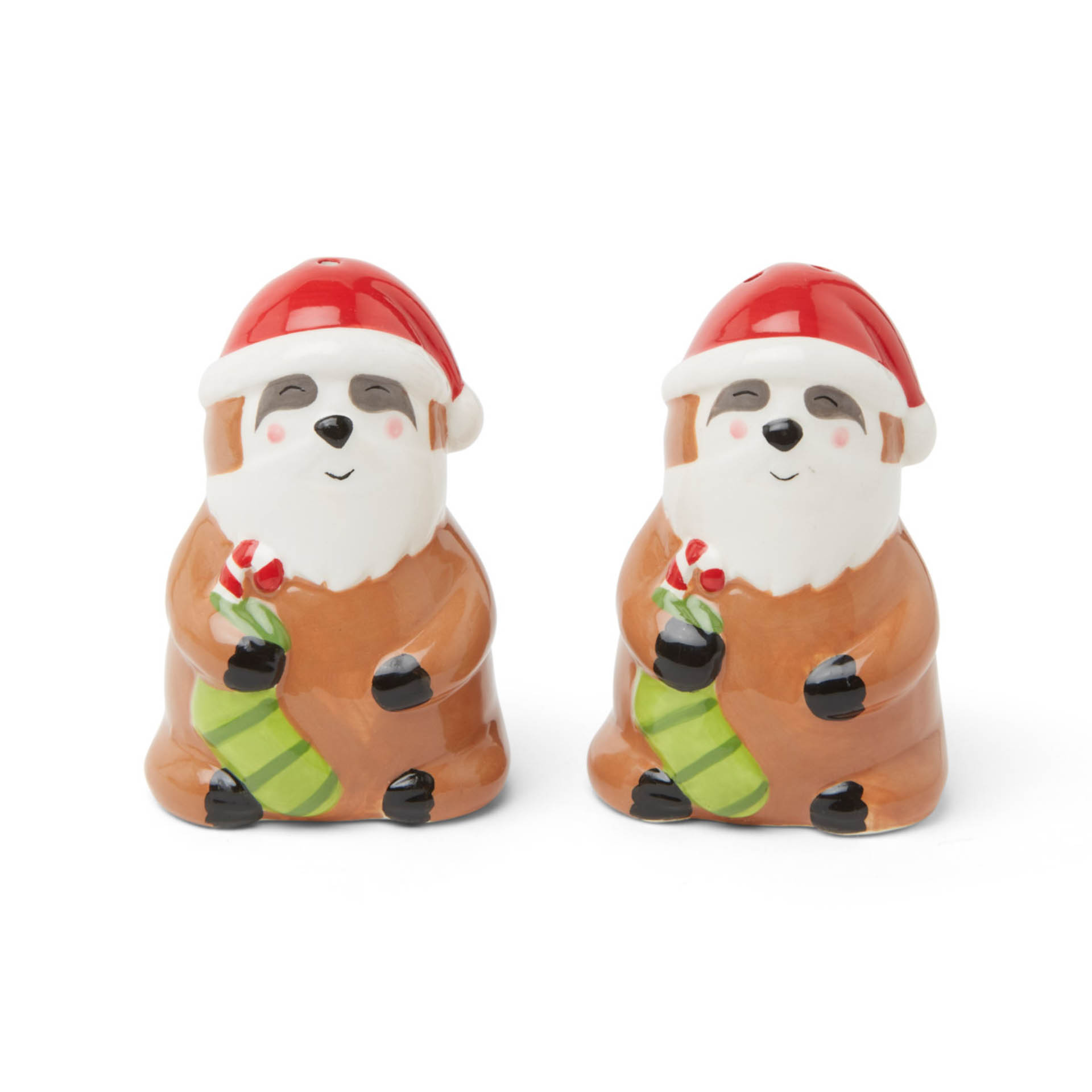 Sale e pepe in ceramica bradipo, , large