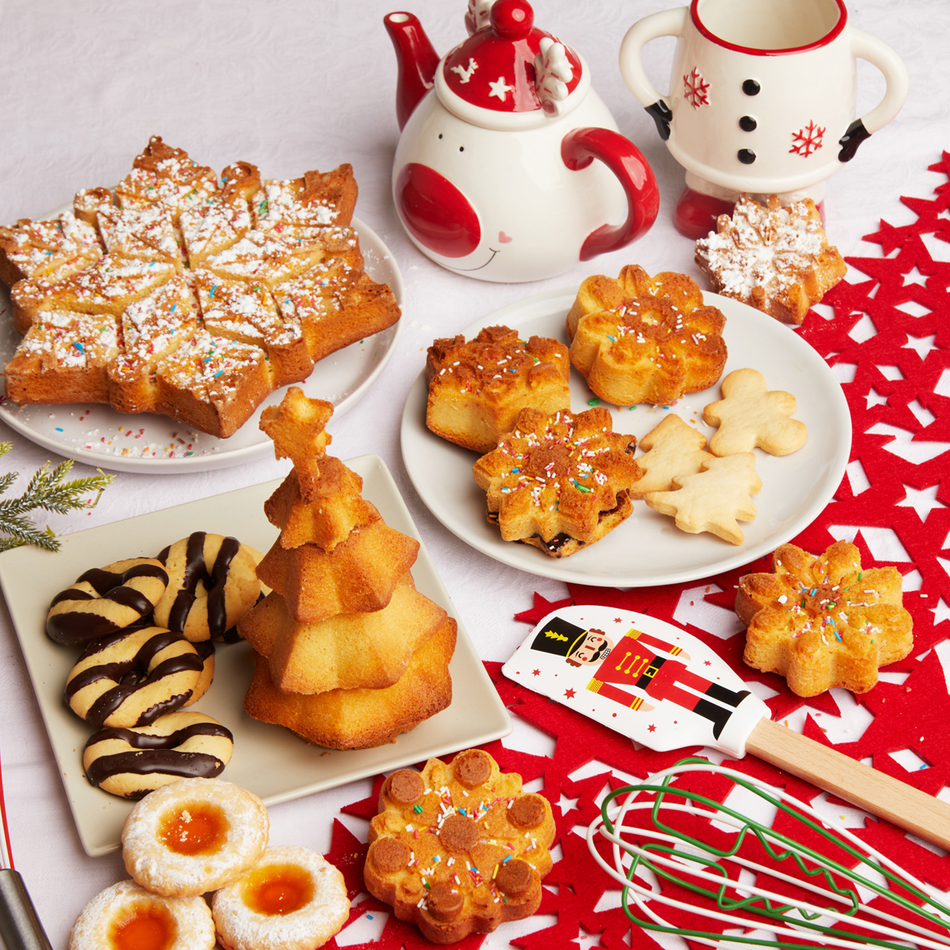 Set Per Dolci Abete, , large