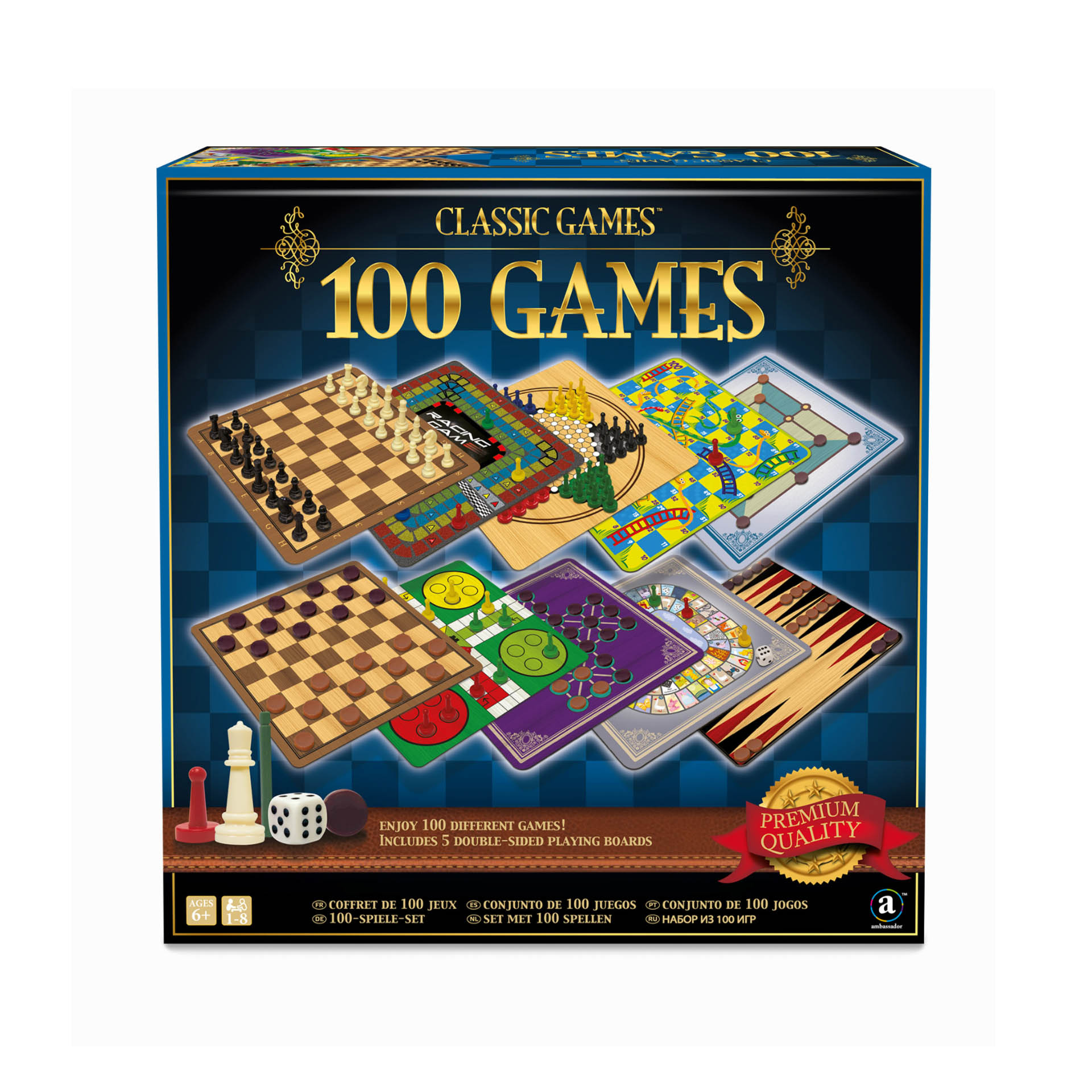 Set 100 Giochi Da Tavolo