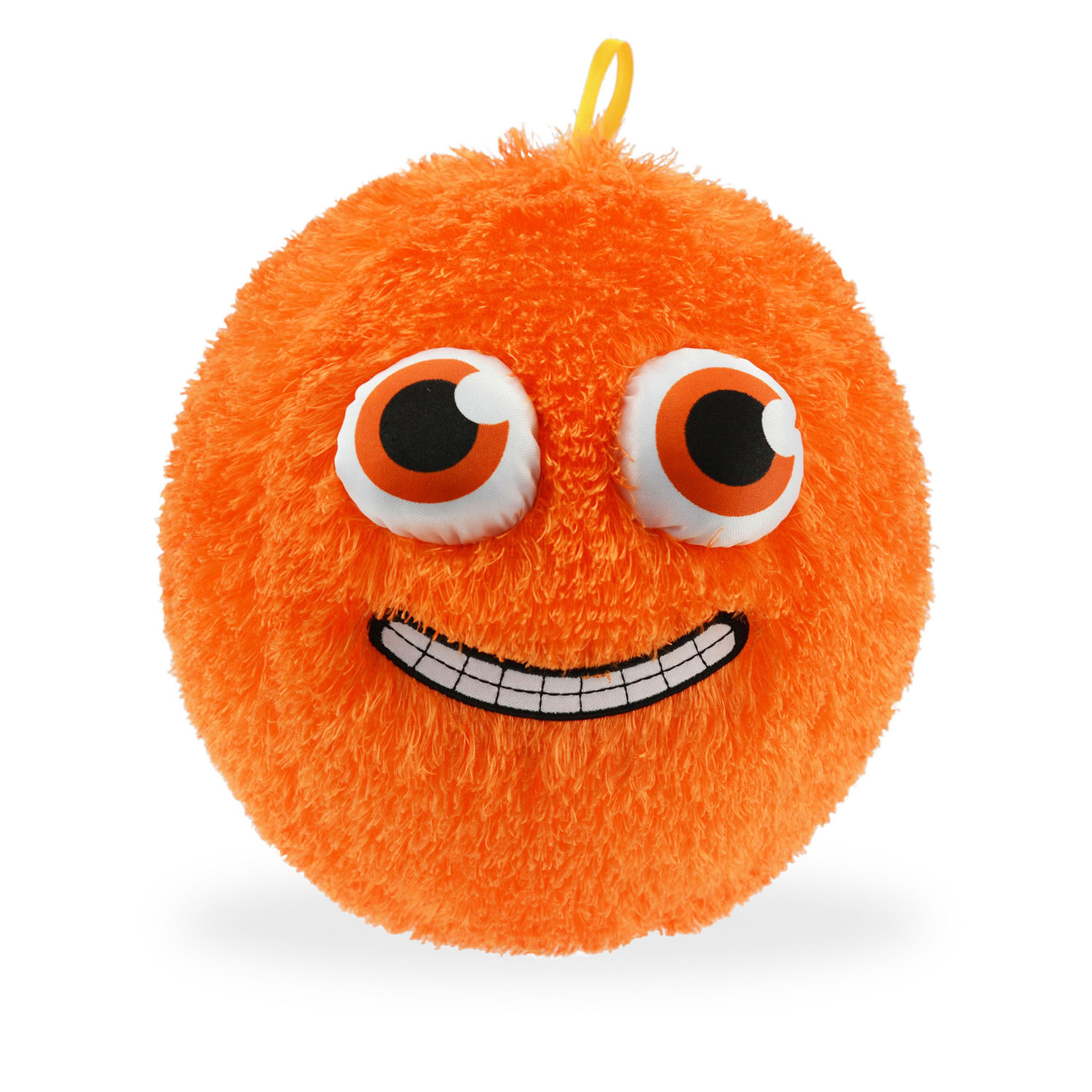 Palla emoticon gialla 30 cm, , large