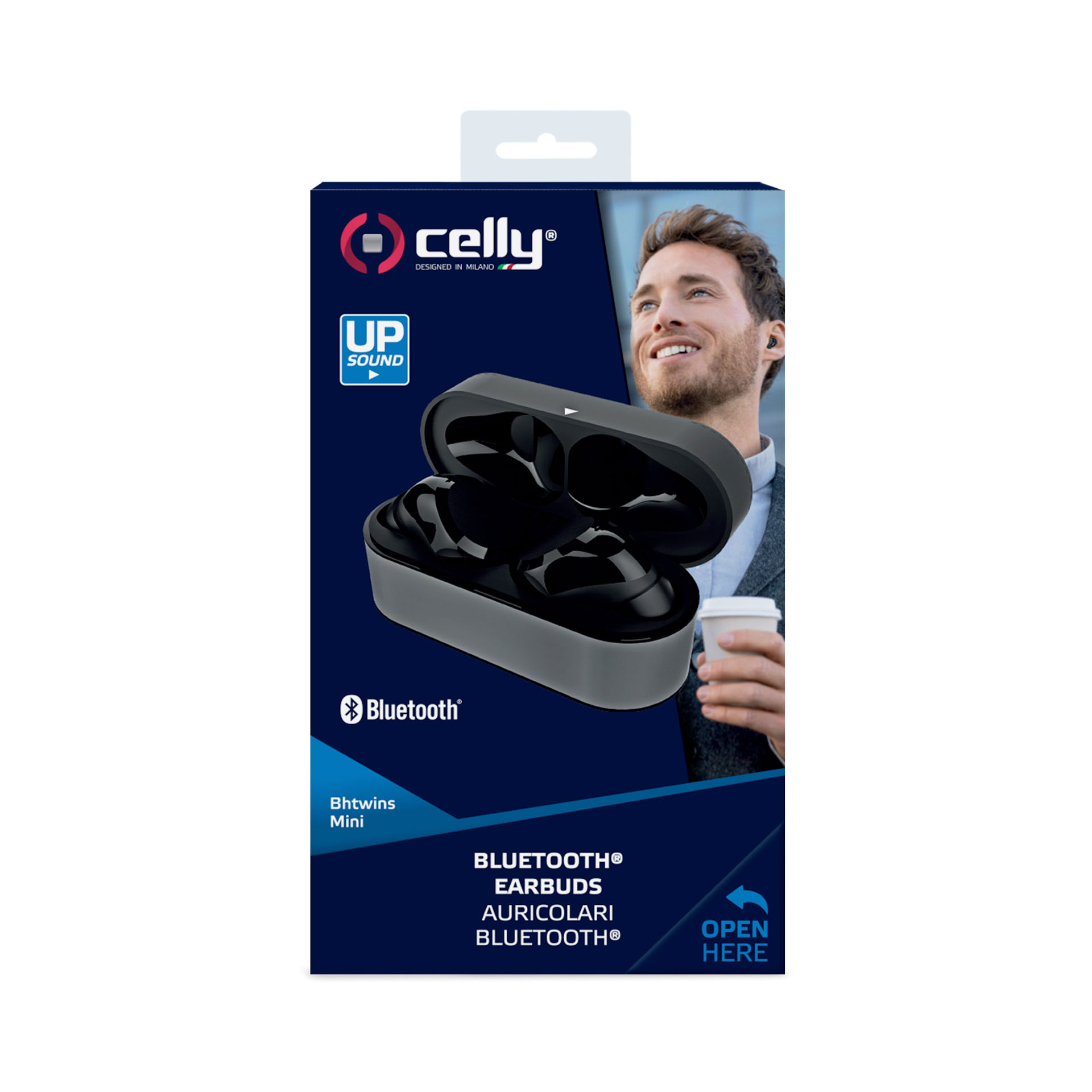 Auricolari Bluetooth Celly Twins Mini, , large