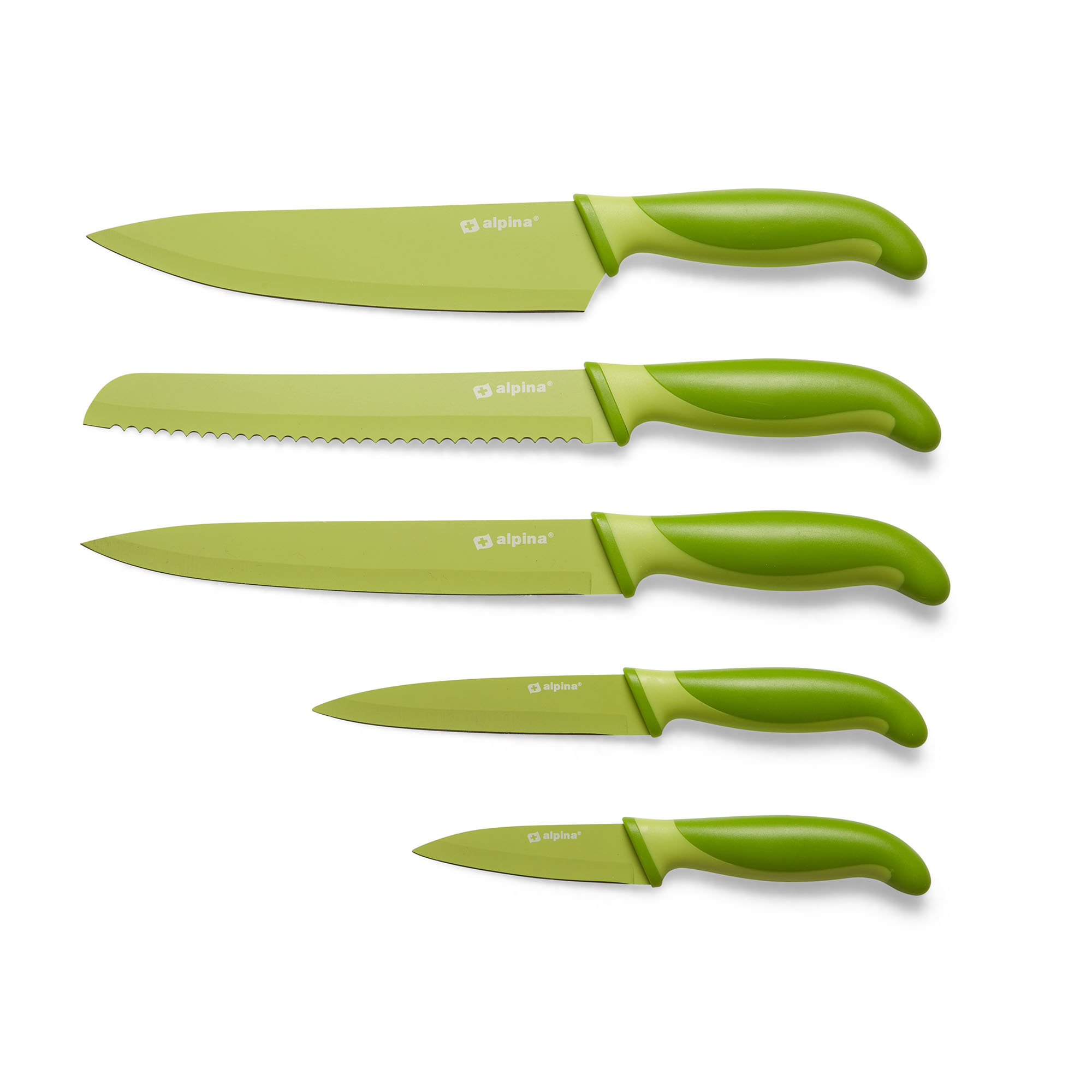 Set 5 coltelli da cucina, , large