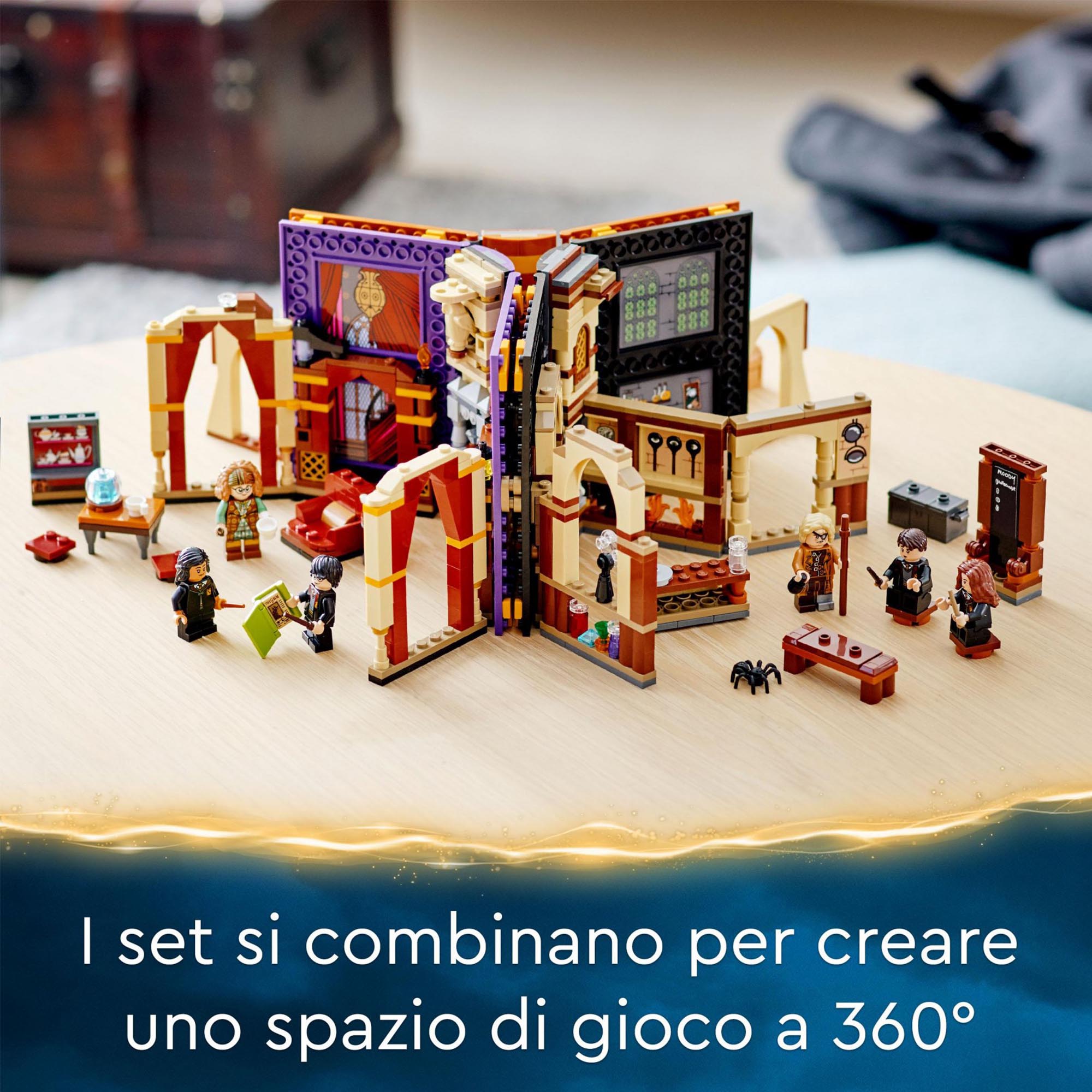 LEGO 76397 Harry Potter Lezione di Difesa a Hogwarts, Libro di Magia, Regalo da  76397, , large