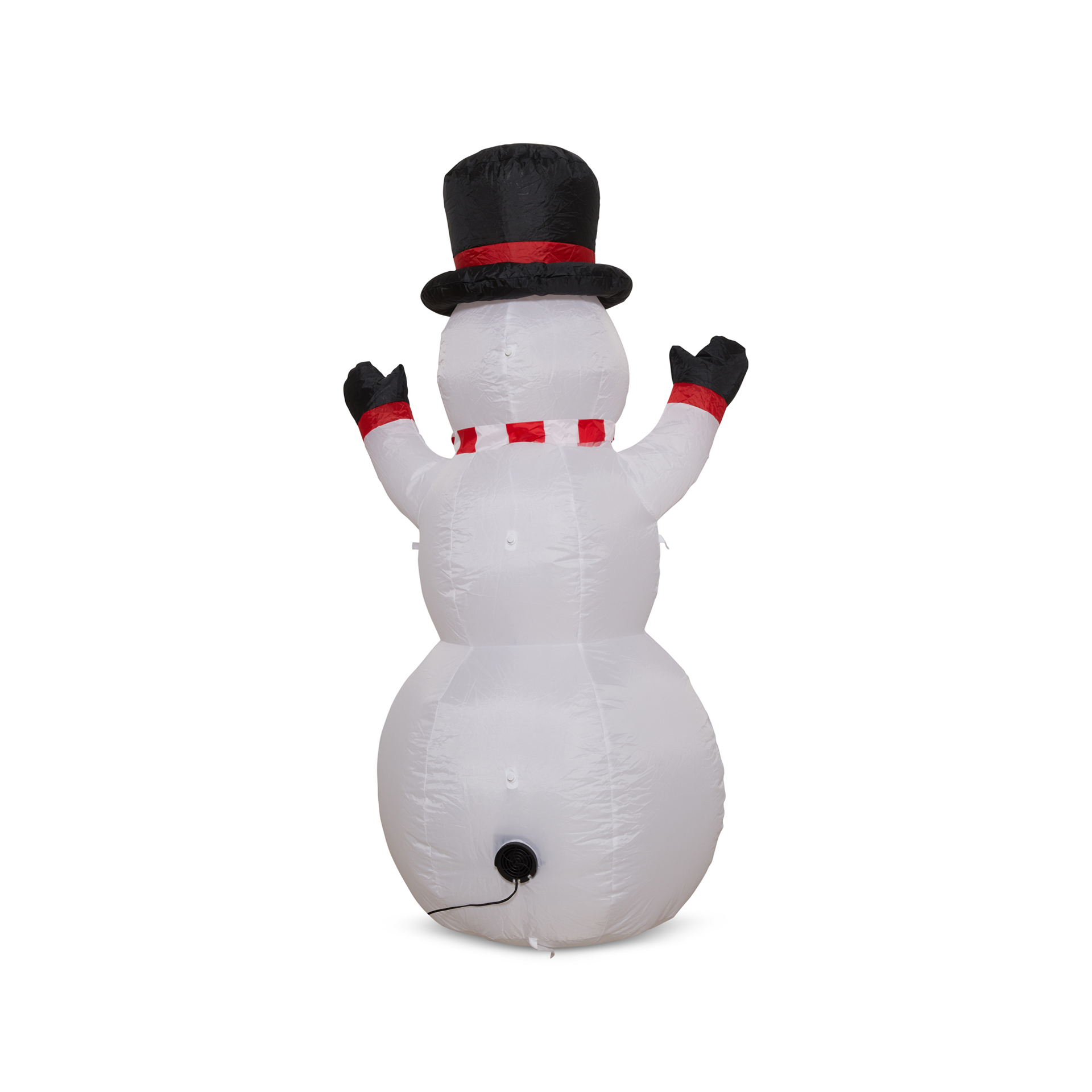 Maxi Gonfiabile Con Luci - Pupazzo Di Neve, H 122 Cm, , large