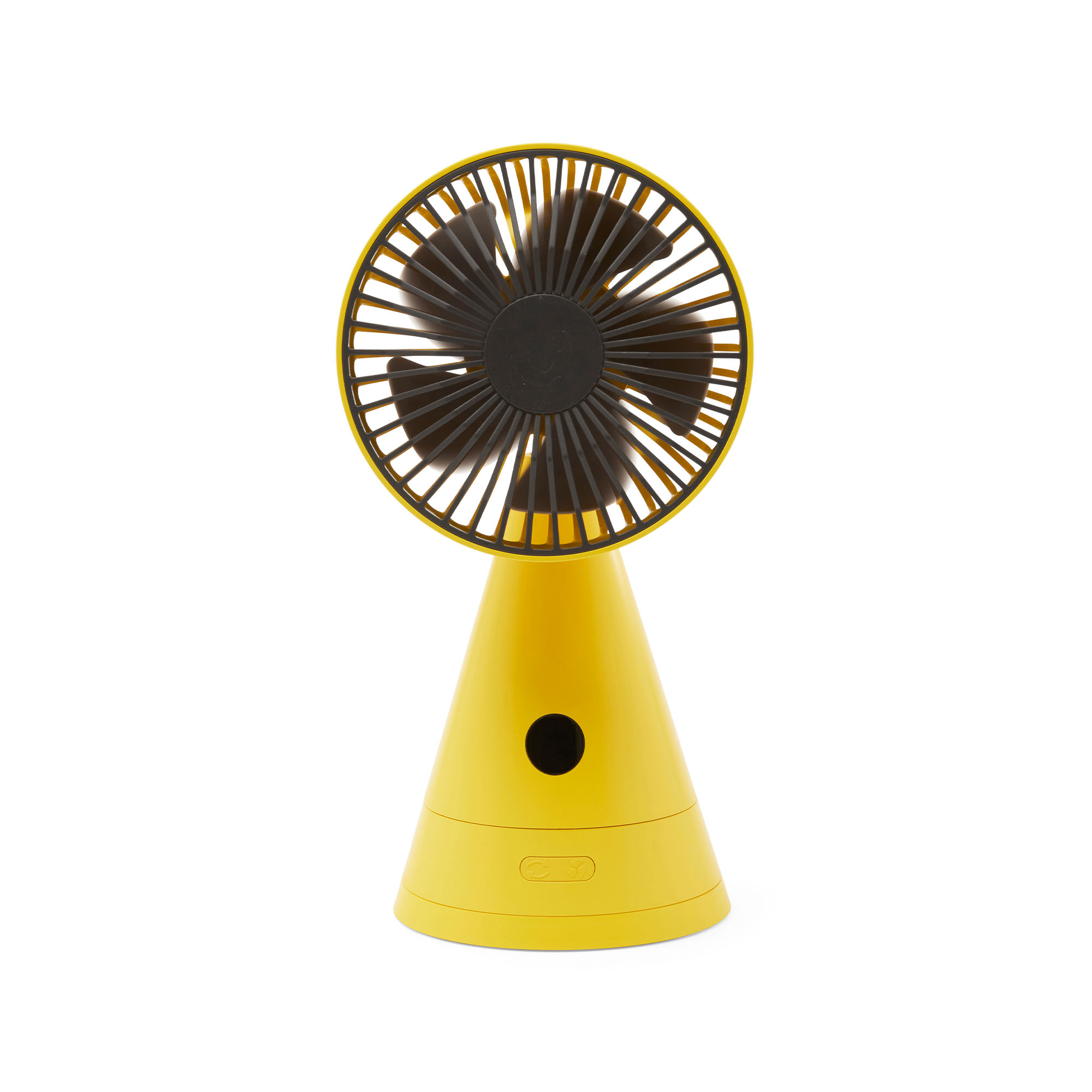 Ventilatore ricaricabile da tavolo con specchio, , large