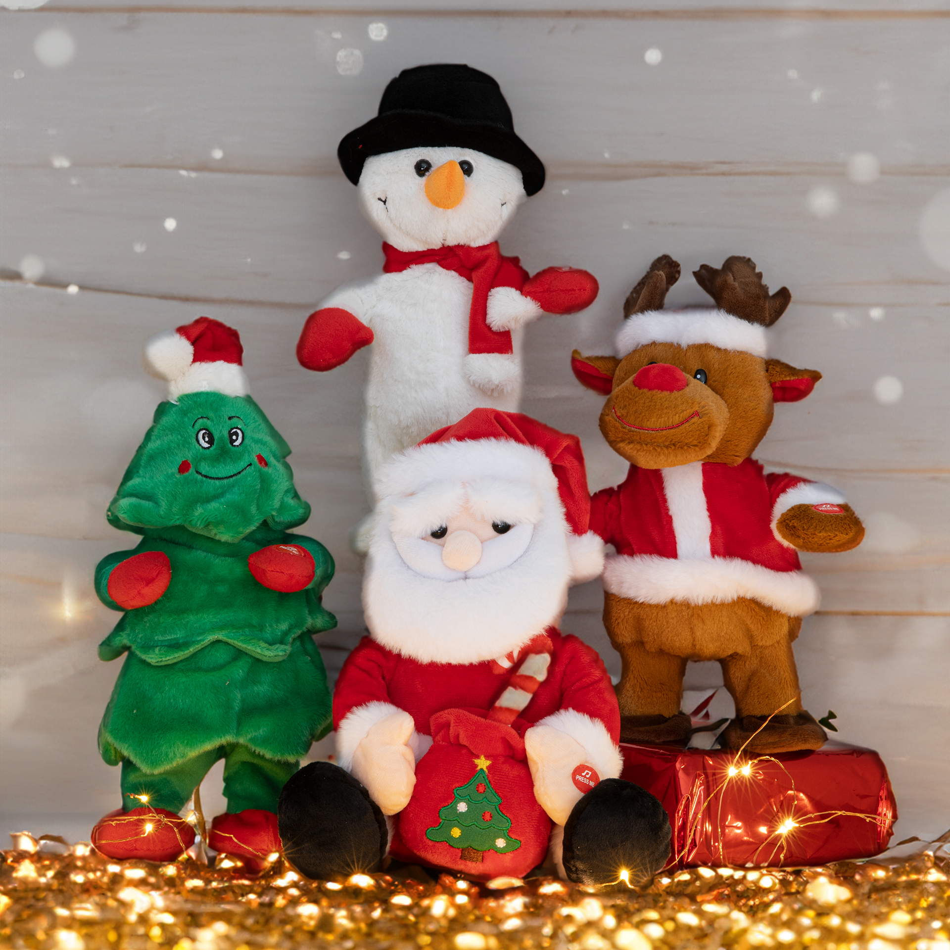 Toyland Gonna Per Albero Di Natale Verde Con Babbo Natale – Diametro 106 Cm (42") – Nascondi Il Piedistallo, Decorazione Festiva Per Bambini