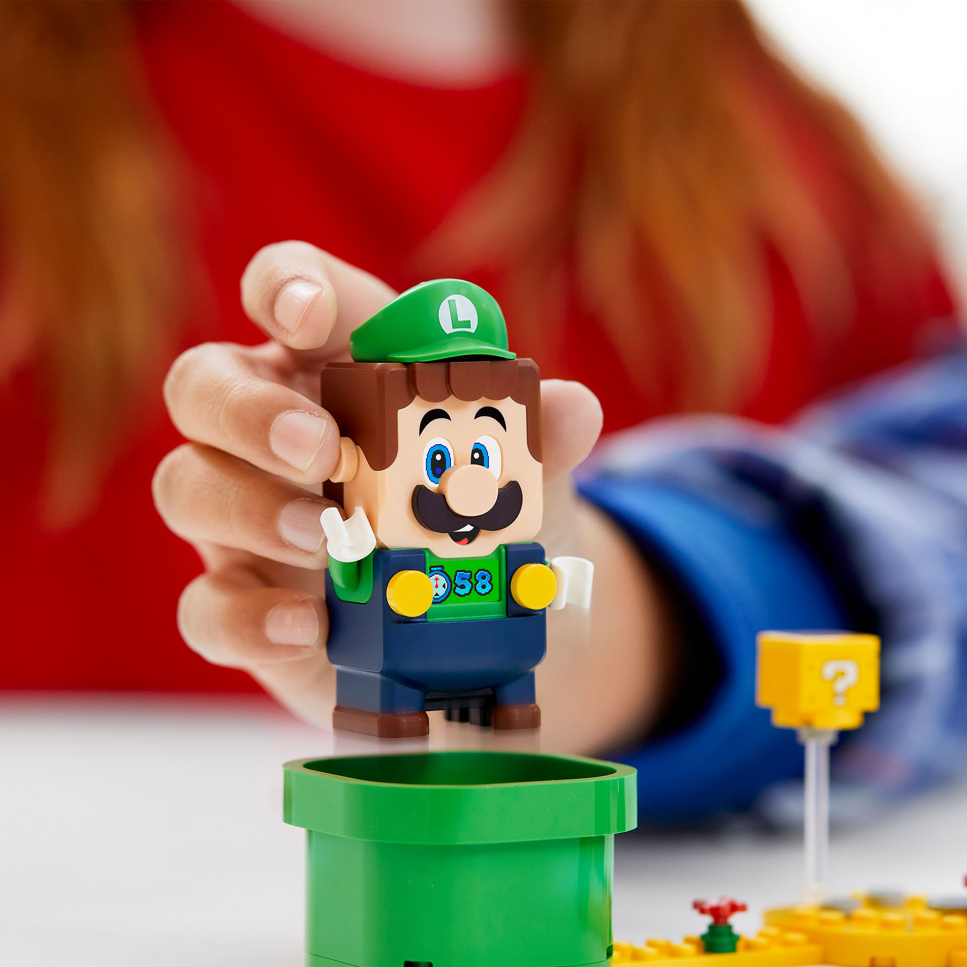 LEGO Super Mario Avventure di Luigi - Starter Pack, Set Giocattolo da Costruzion 71387, , large