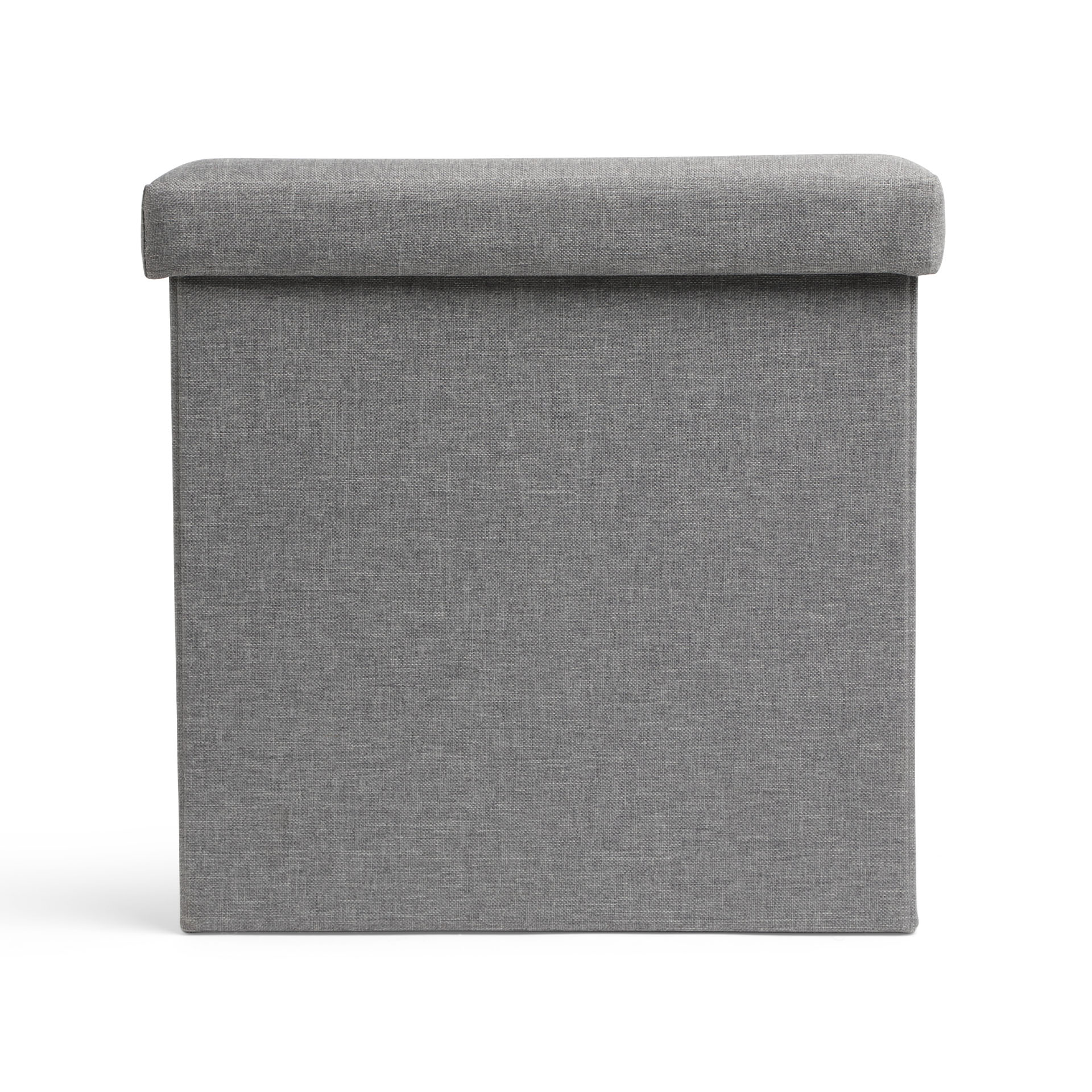 Pouf contenitore cubo pieghevole, , large
