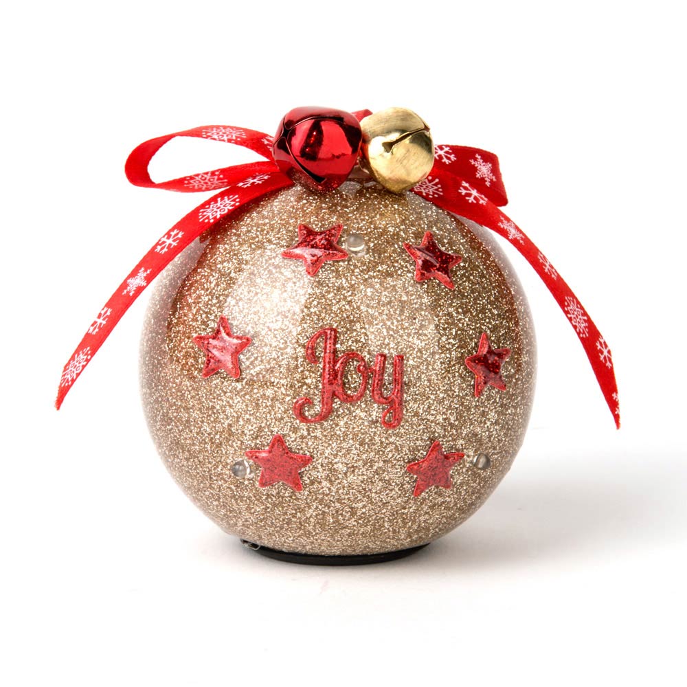 Pallina di Natale con Led, , large