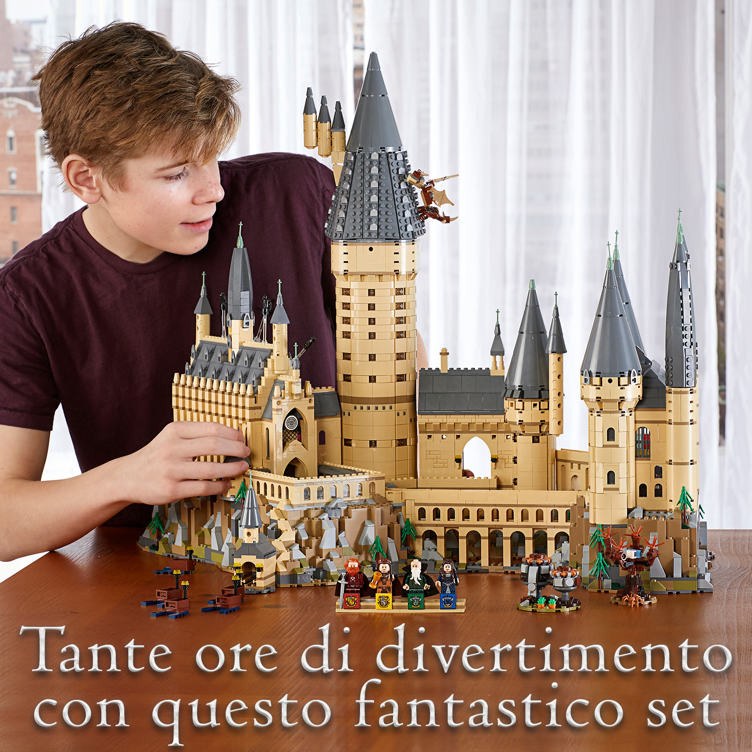 Kit di costruzione LEGO Harry Potter Castello di Hogwarts 71043 (6.020 pezzi) 71043, , large