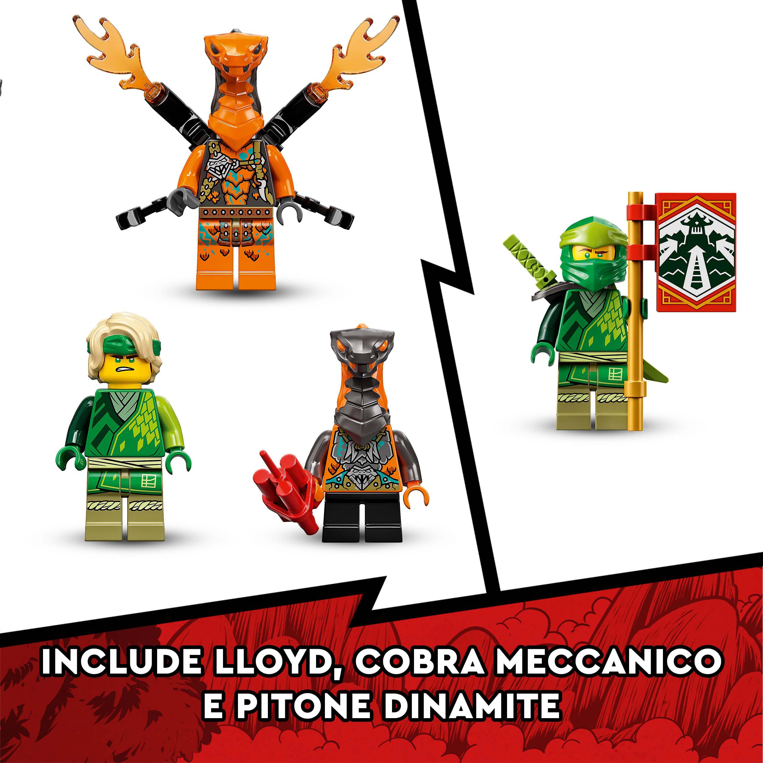 LEGO NINJAGO Auto da Corsa di Lloyd - EVOLUTION, Set per Bambini di 6 Anni con Q 71763, , large