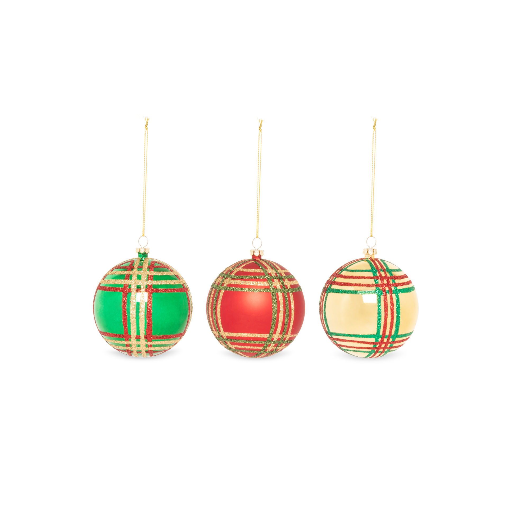 Palline Per Albero Di Natale, Set Da 3 Pz, , large