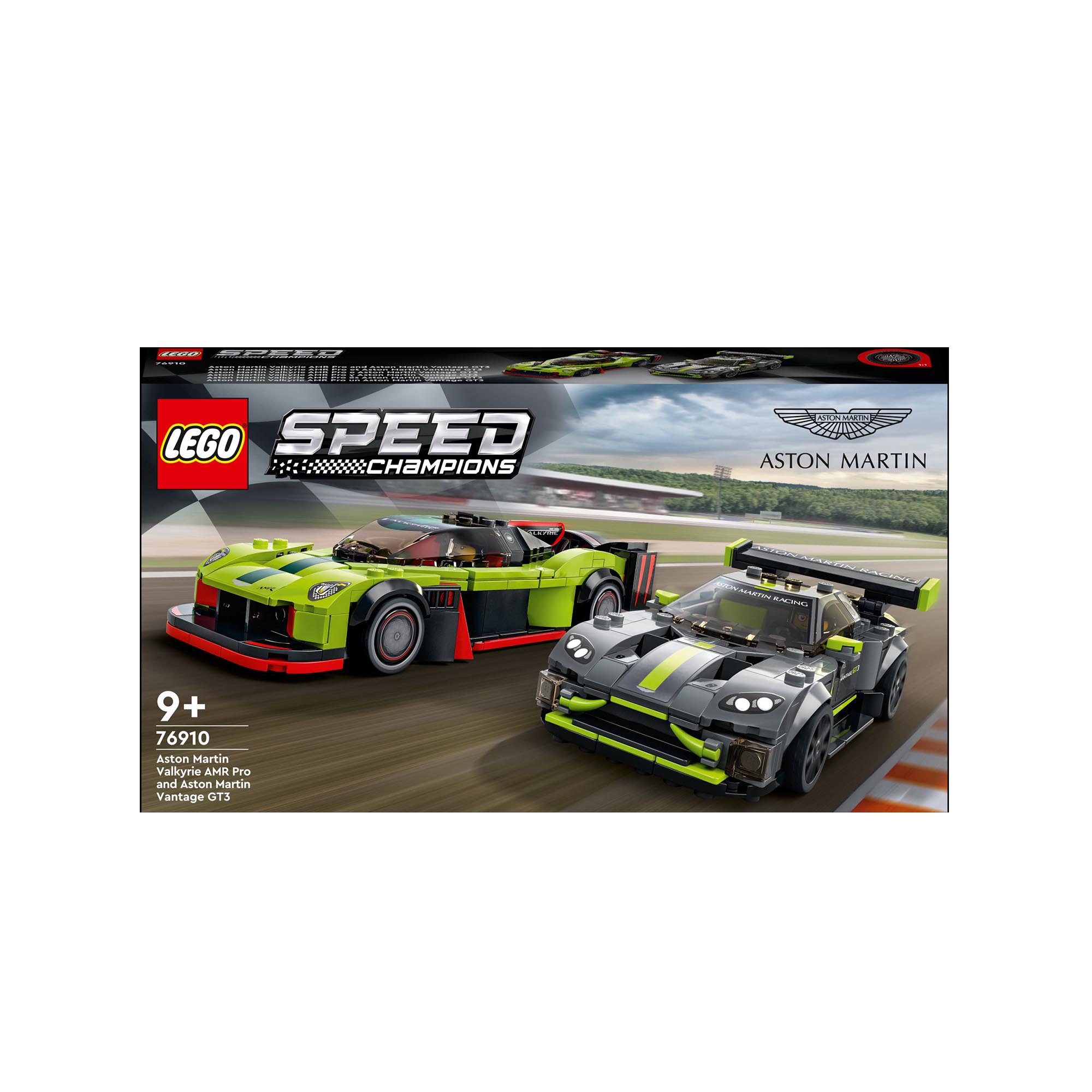 LEGO Speed Champions Aston Martin Valkyrie AMR Pro e Aston Martin Vantage GT3, 2 76910, , large