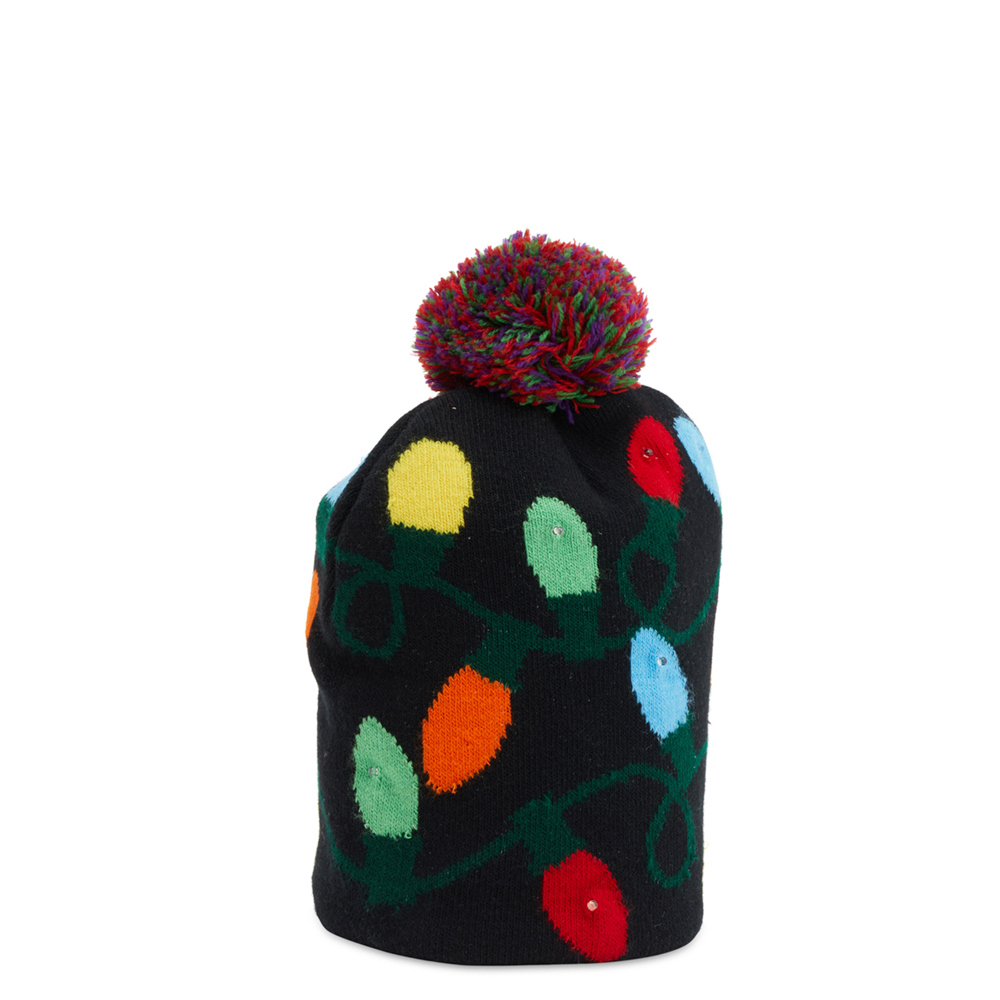 Cappello natalizio con LED, , large