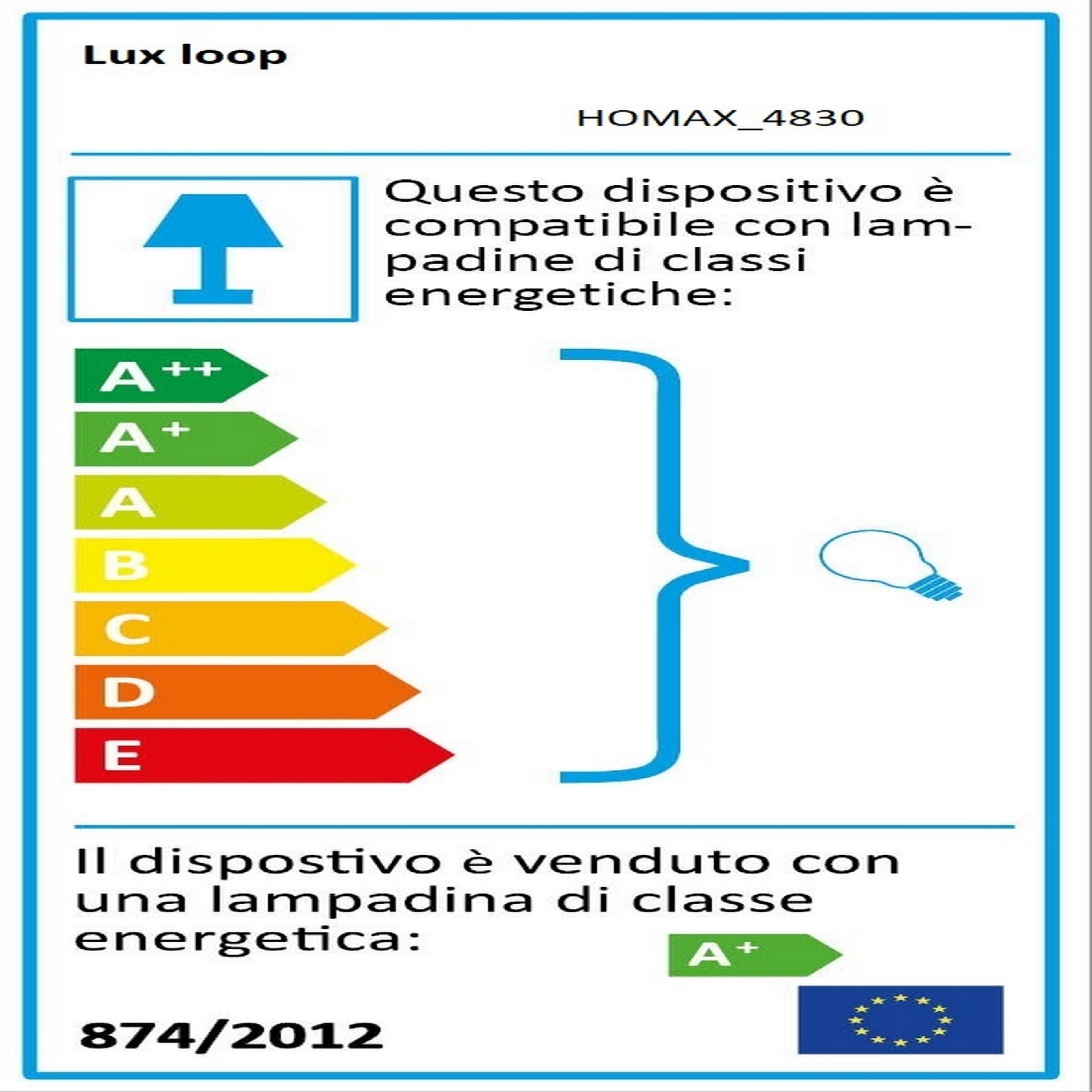 HOMEMANIA Lampada a Sospensione Compass, , large