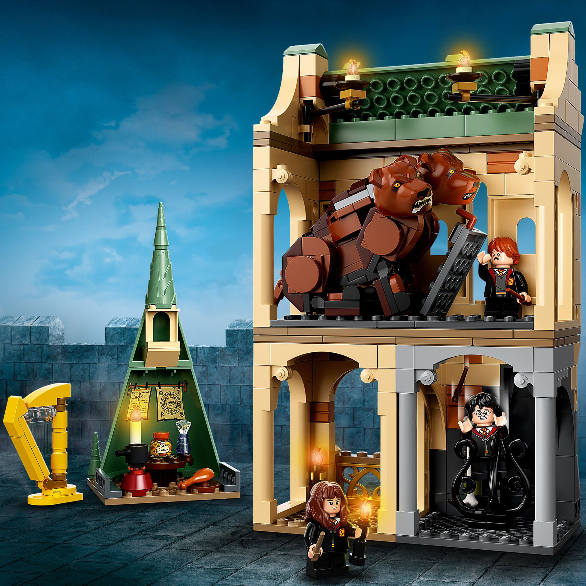 Hogwarts: Incontro con Fuffi 76387, , large