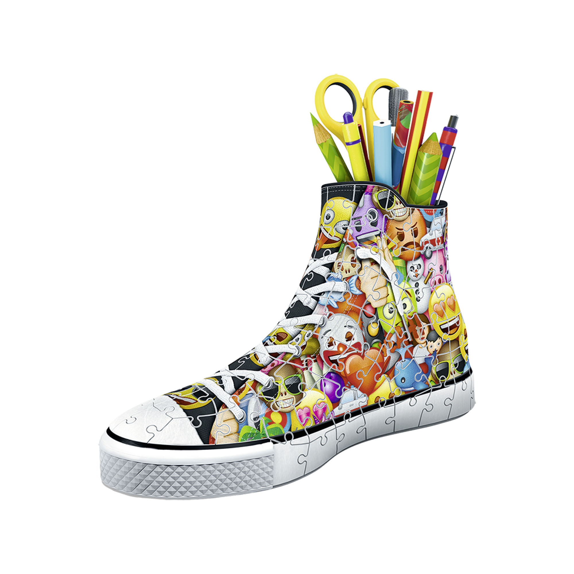 Ravensburger Puzzle 3D Portapenne 11218 - Sneaker Emoji, , large