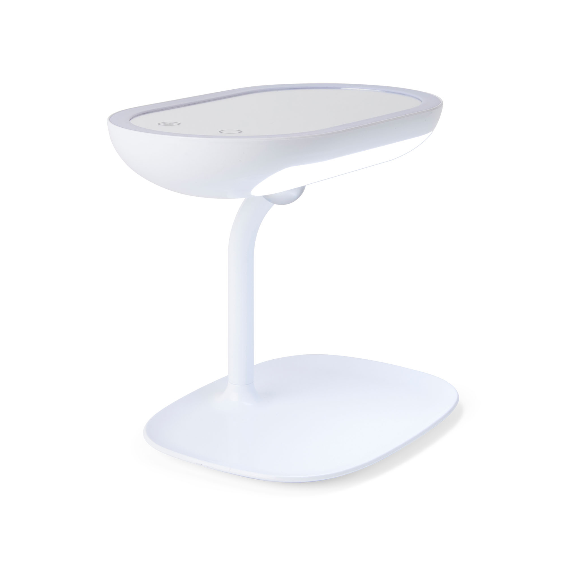 Specchio Da Trucco Luminoso Con Ventosa - 10x Ingrandimento, Luce Regolabile | Altezza Regolabile 25 Cm - Foto 13