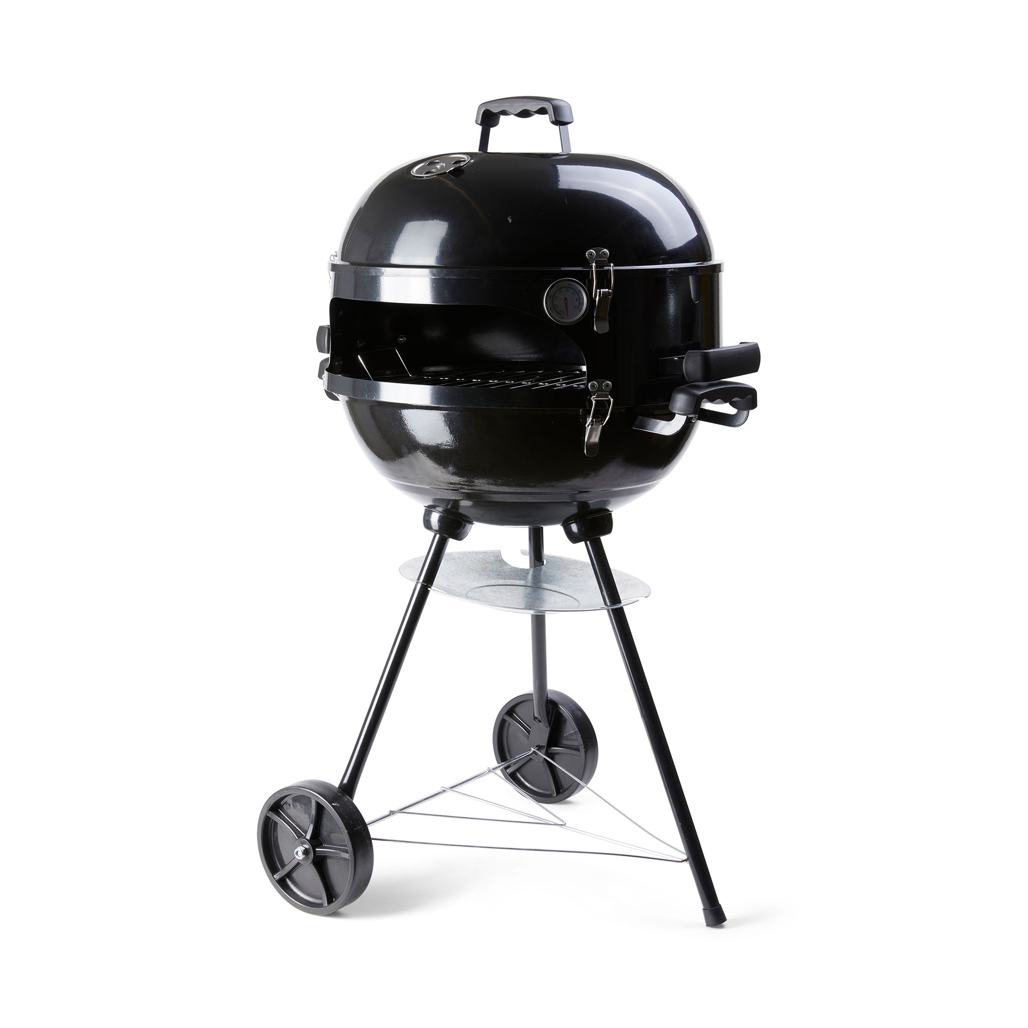 Barbecue con forno pizza, , large