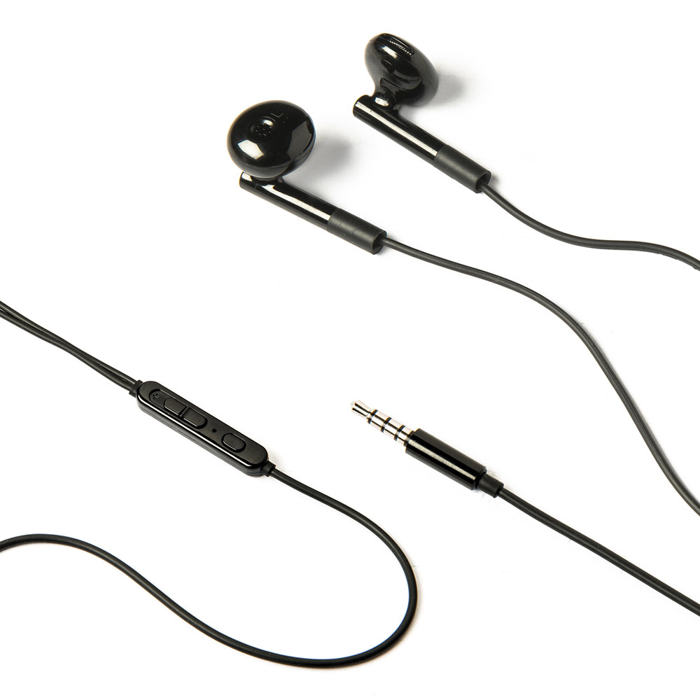Cuffie auricolari universali con suono ad alta definizione - Colore nero