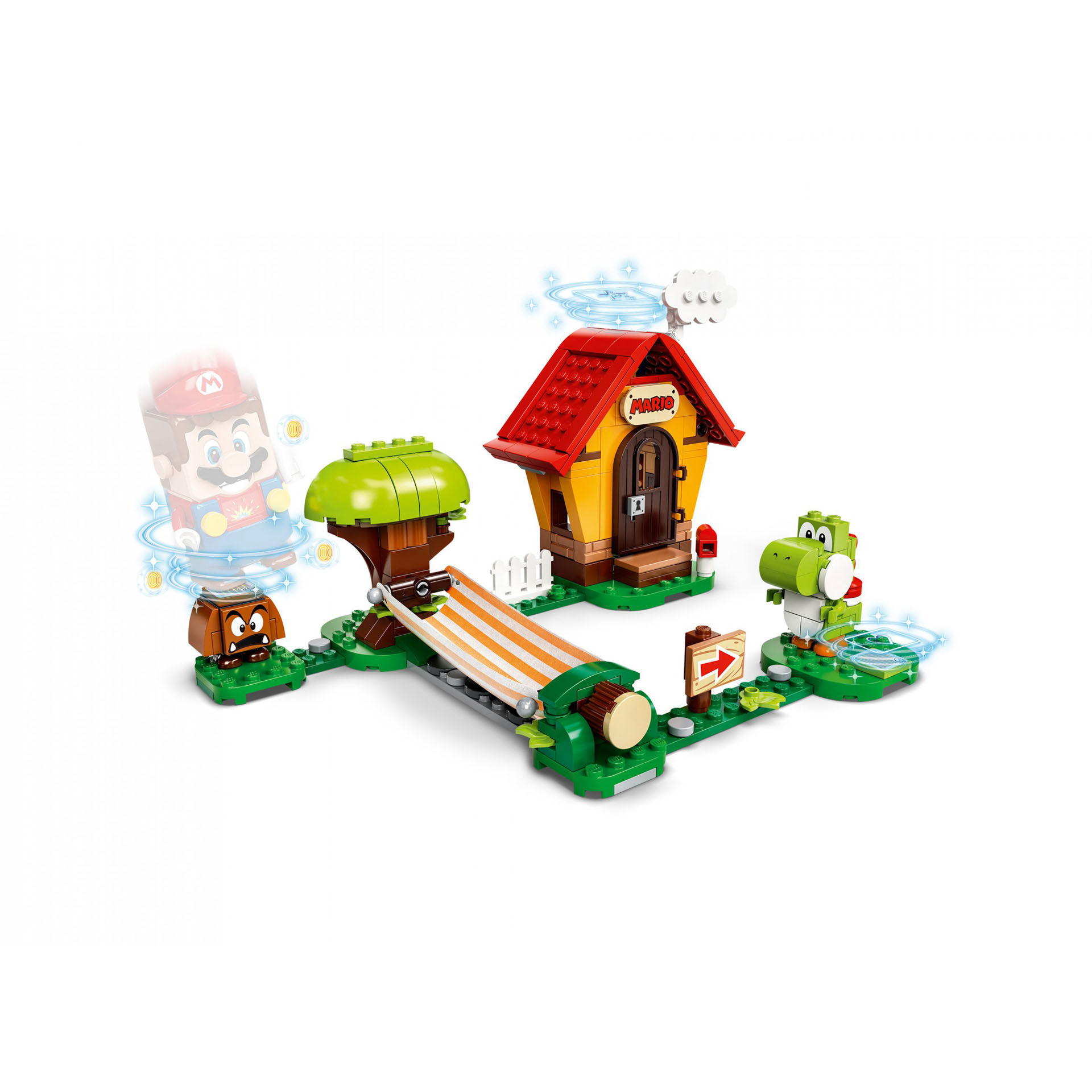 LEGO Super Mario Casa e Yoshi - Pack di Espansione, Giocattolo, Set di Costruzio 71367, , large