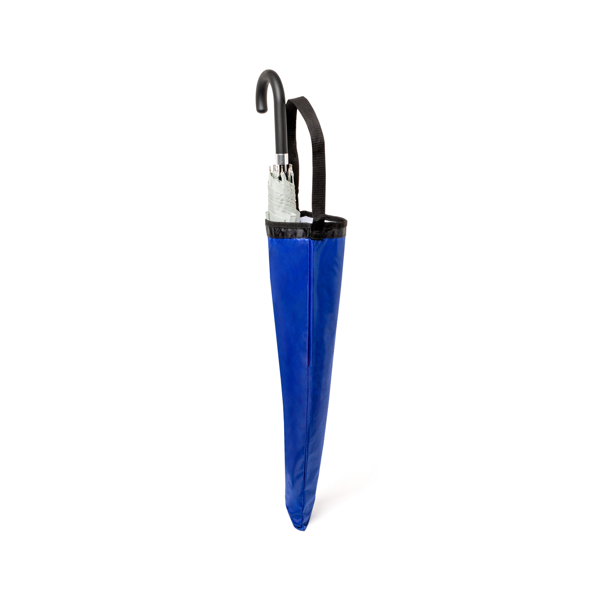 SNOMYRS Portaombrelli Auto Per Sedile Posteriore - Organizer Multiuso Per Ombrello Bagnato, Cellulare E Chiavi - Nero, 21,8x6,6 Cm