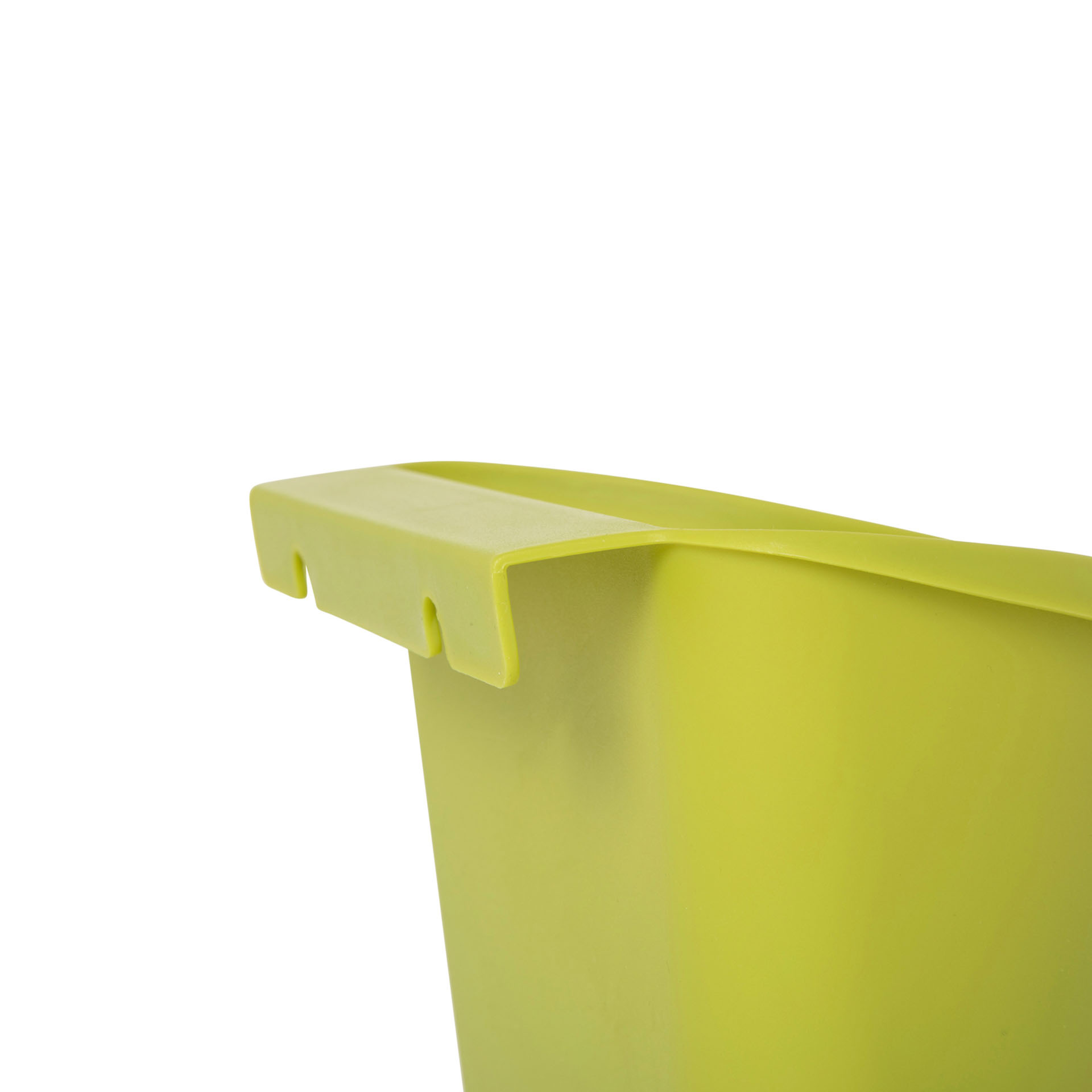 Set 2X Vaschetta Raccolta Scarti Organico Navaris Contenitore Rifiuti Cucina da Appendere 5L Bianco Menta Contenitori Umido Pensili con Tappo 