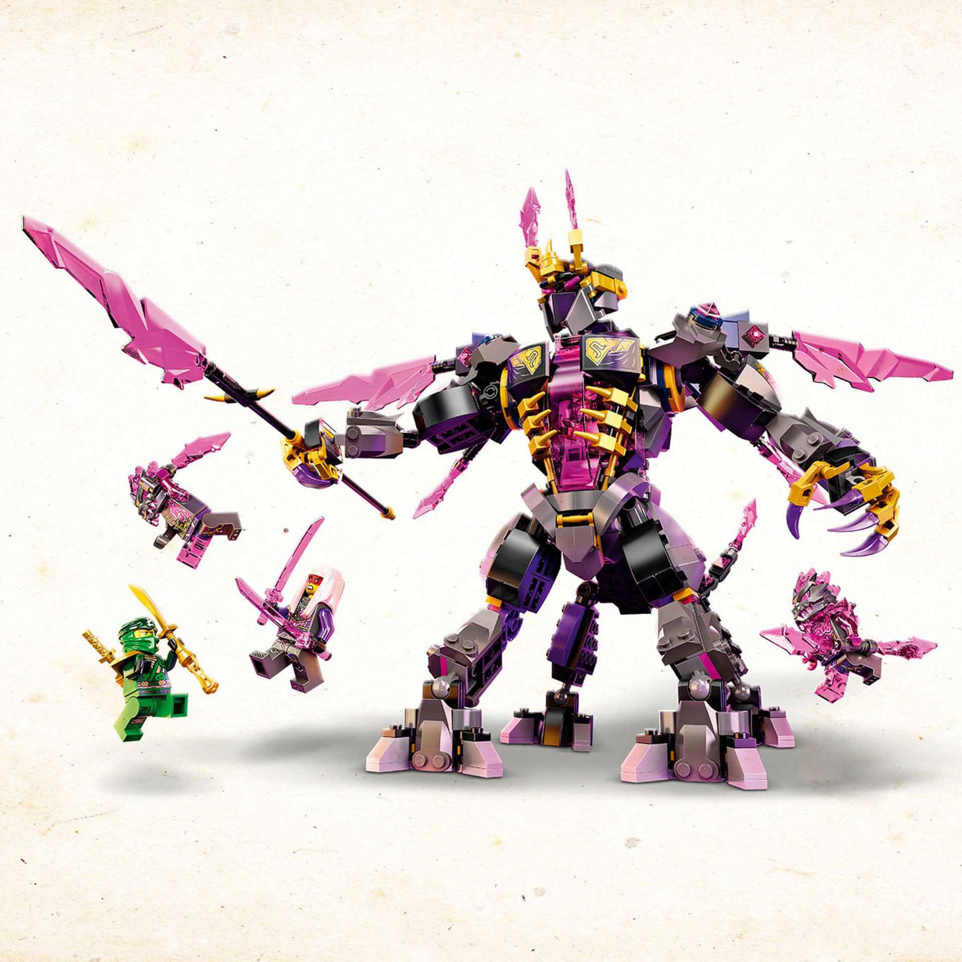 LEGO Ninjago Il Re dei Cristalli, Set Serie TV Crystallized con Action Figure e 71772, , large