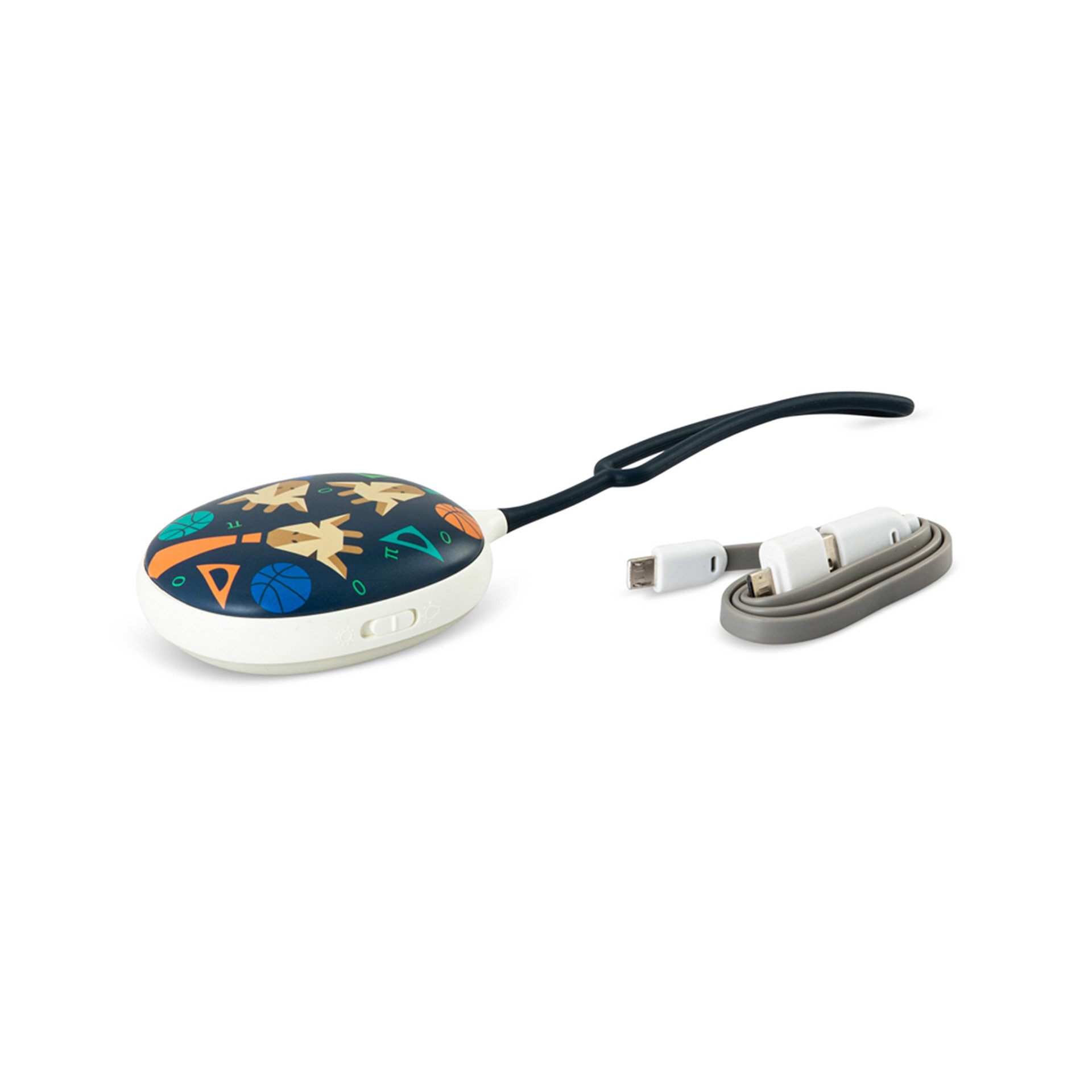 Scaldamani power bank con luce LED 3 in 1, , large