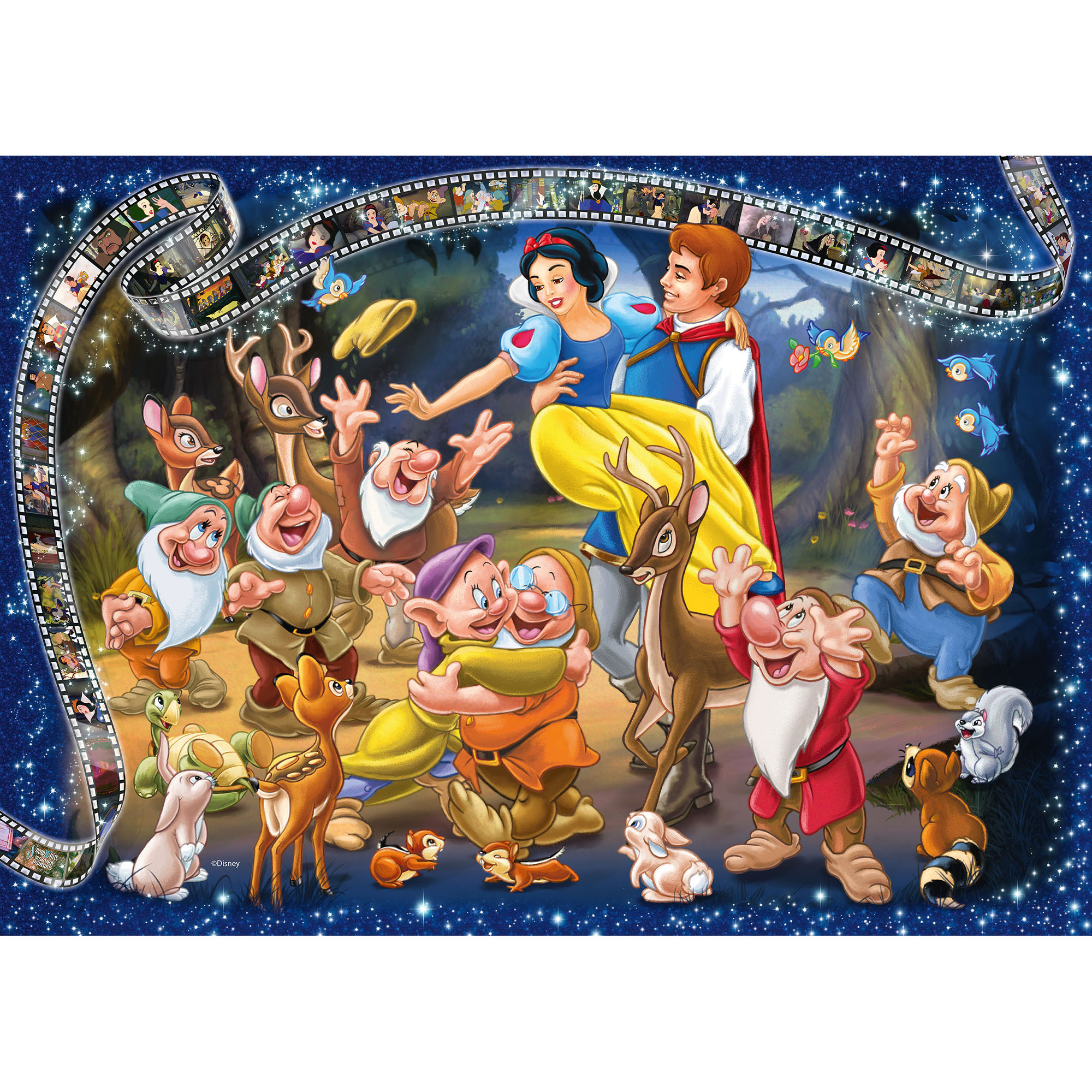 Ravensburger Puzzle 1000 pezzi 19674 - Disney Classics Biancaneve, , large