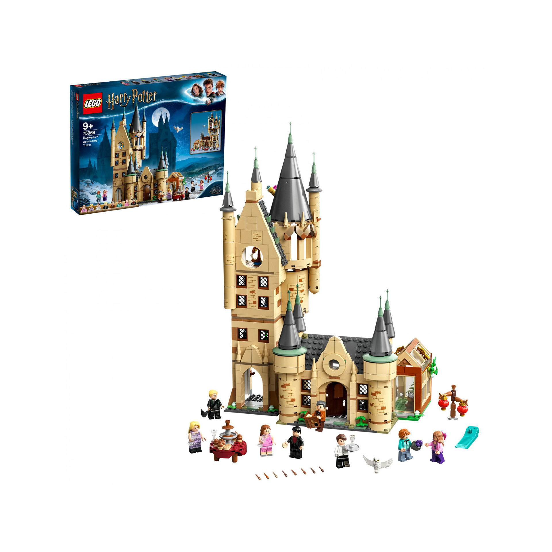 LEGO Harry Potter Torre di Astronomia di Hogwarts, Modello di Castello Giocattol 75969, , large