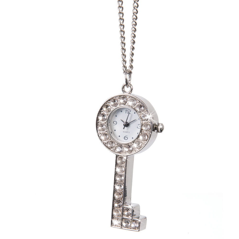 Collana con orologio, , large
