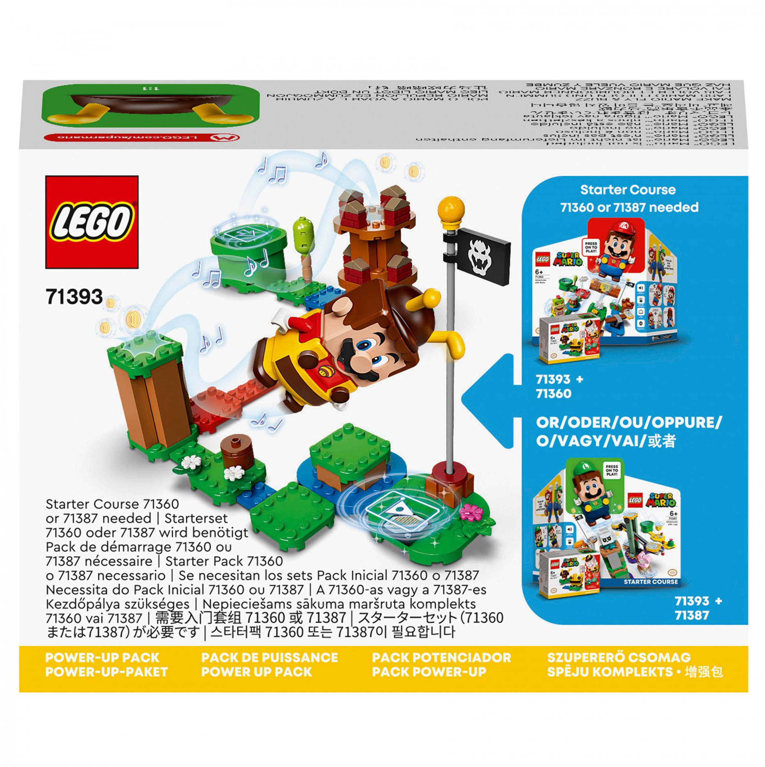 LEGO Set Costume Mario Ape - Power Up Pack, Giocattoli da Collezione, Giocattoli 71393, , large