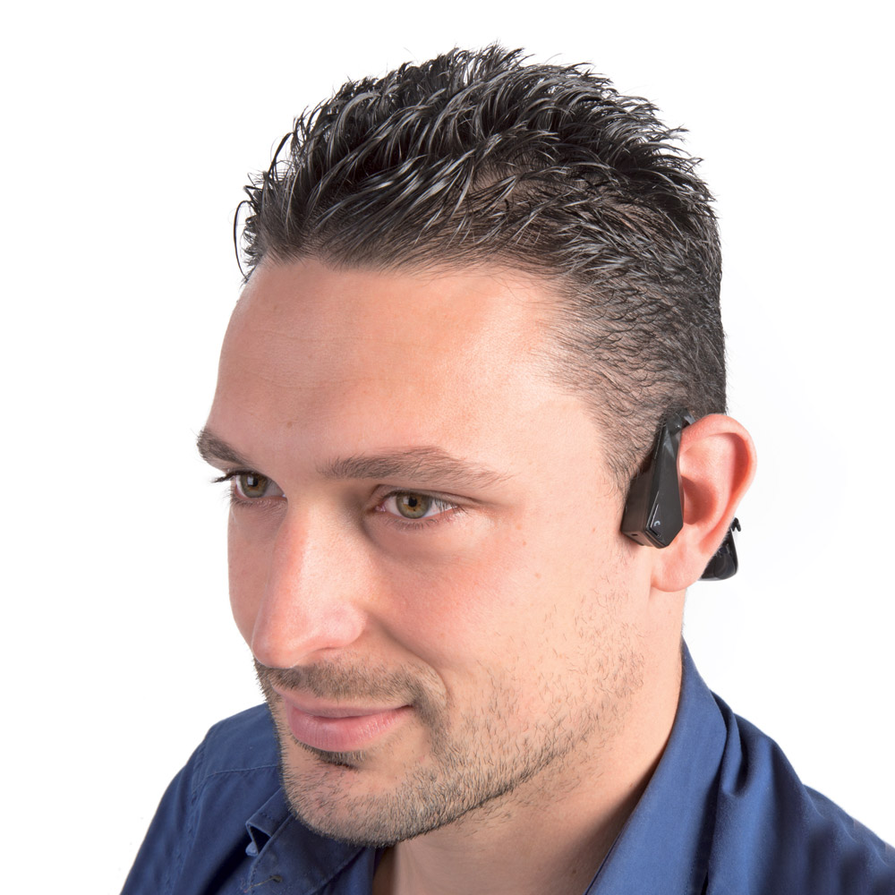 Cuffia audio Bluetooth a conduzione ossea, , large
