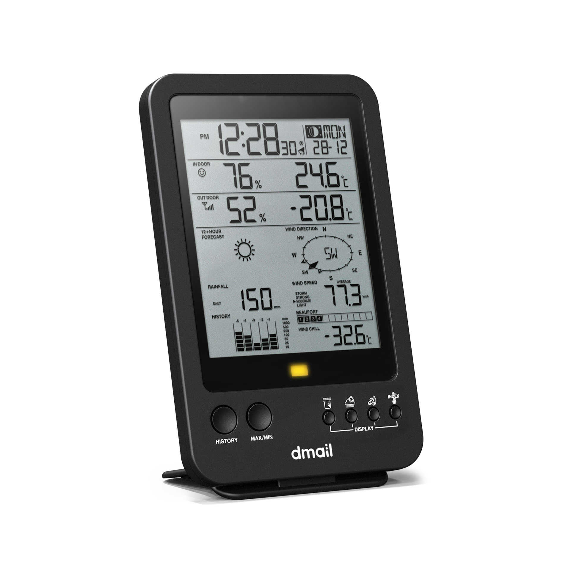 Stazione meteo professionale wireless 5 in 1, , large