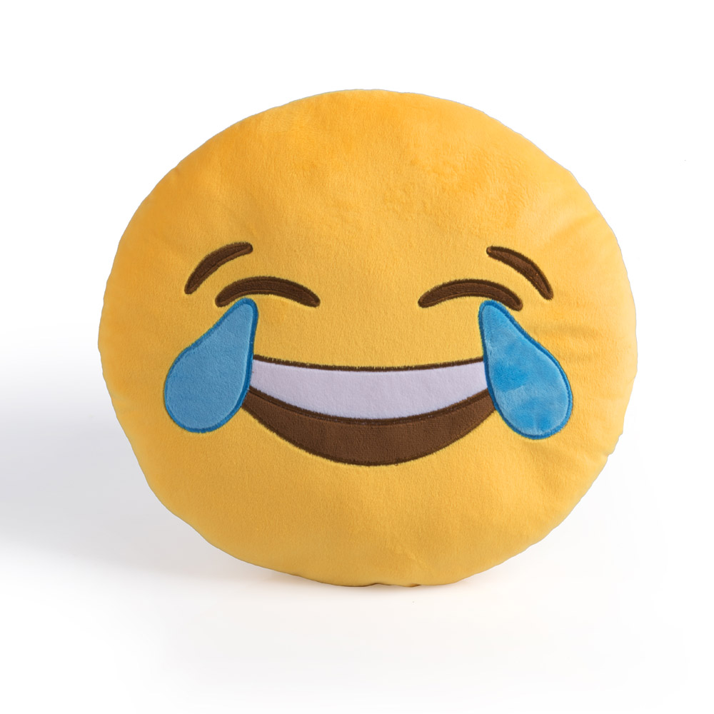 Cuscino emoticon con lacrima, , large