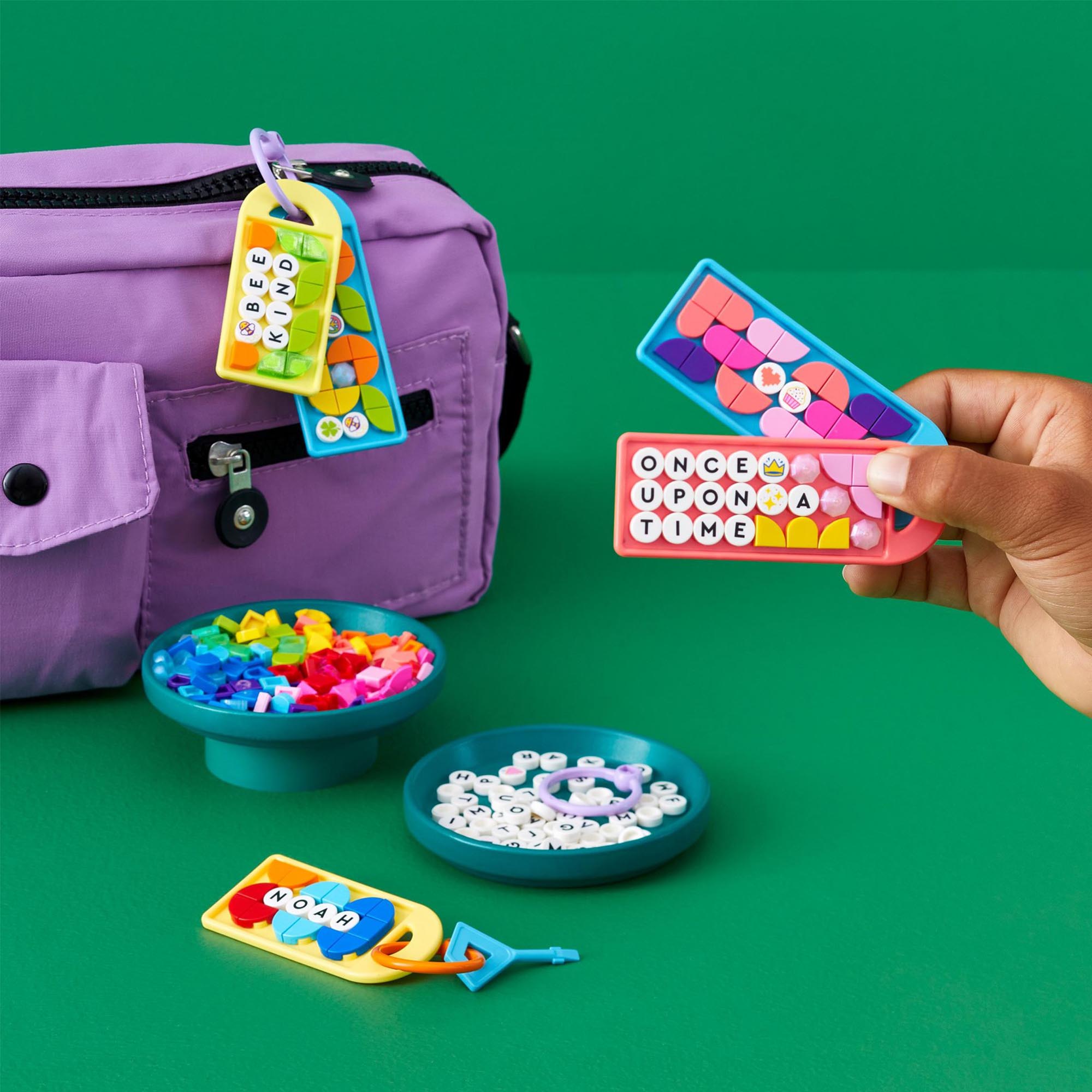 LEGO DOTS Multipack Bag Tag - Messaggi, Giocattolo Fai Da Te con Lettere, Giochi 41949, , large