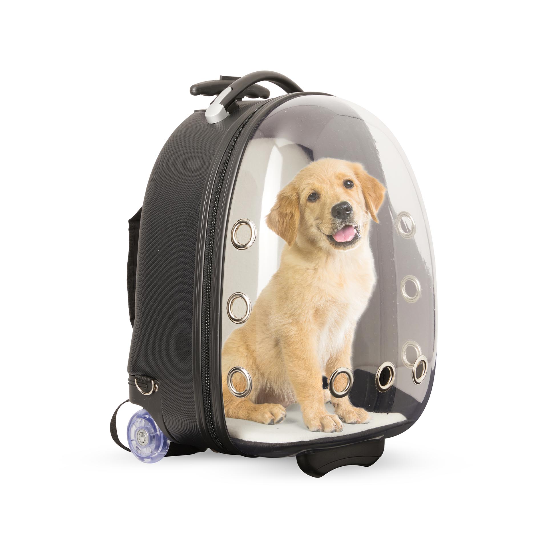 Trasportino zaino trolley per cane e gatto, , large