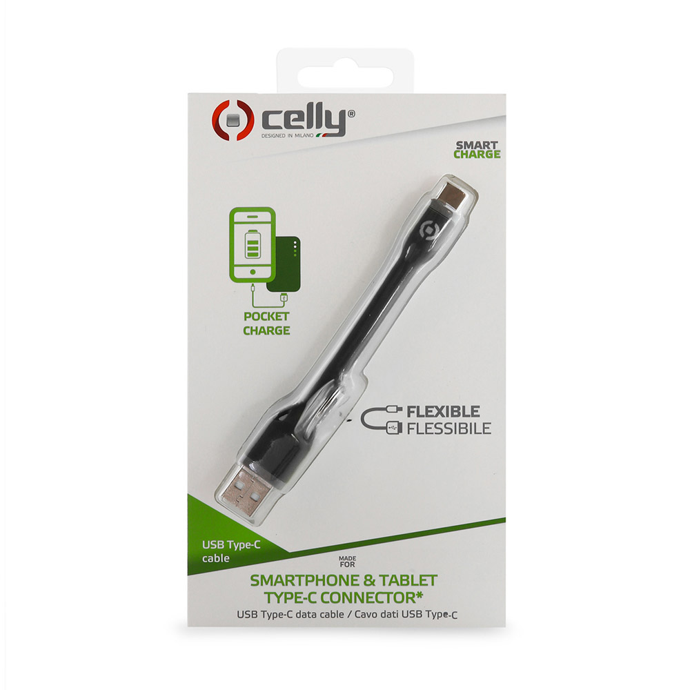 Cavo Dati Usb Con Portachiavi - Colore Nero, , large