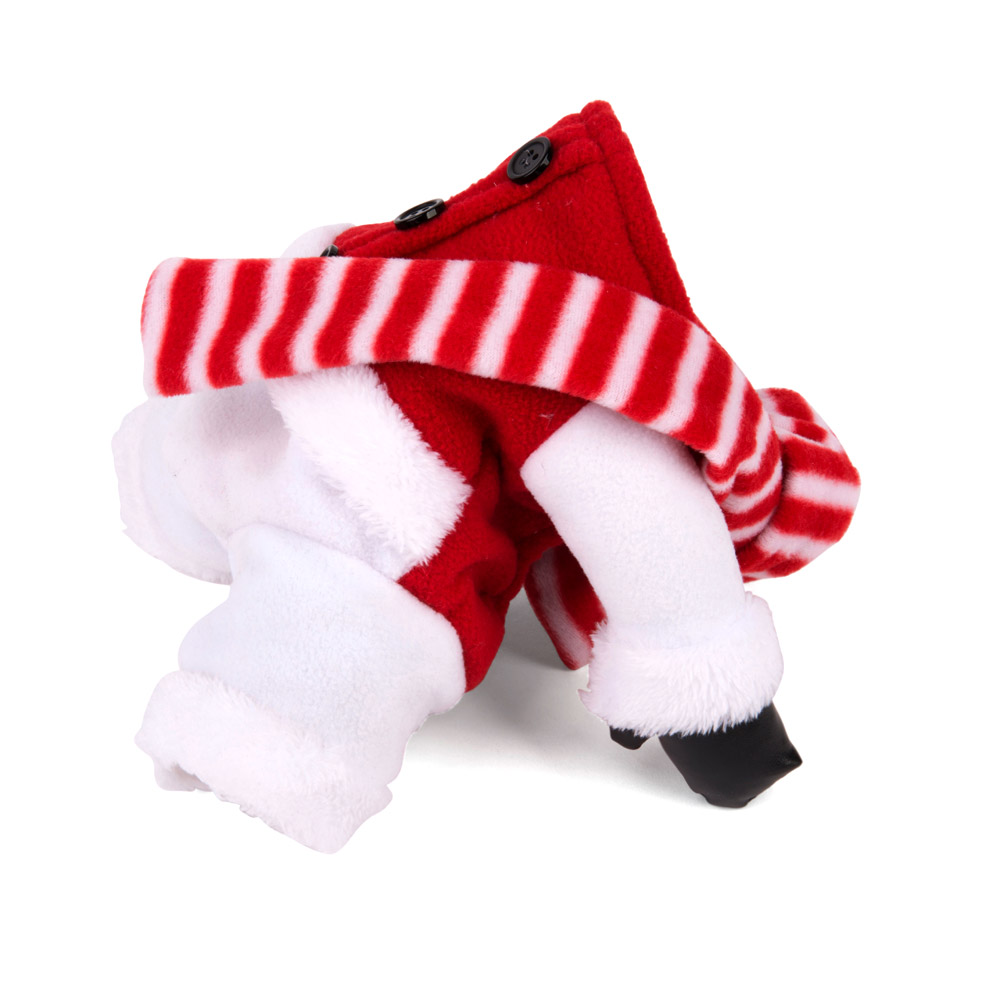 Costume natalizio per cani - Vestito natalizio con sciarpa, , large