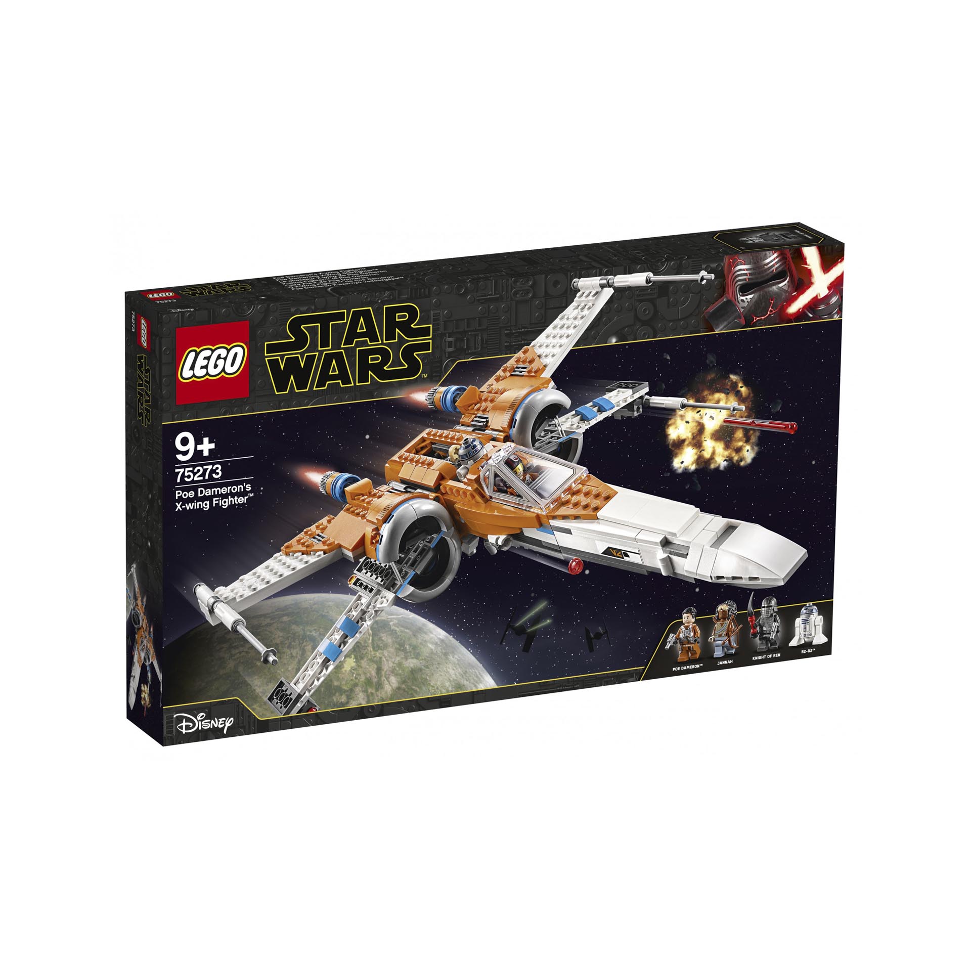 LEGO Star Wars X-wing Fighter di Poe Dameron 75273, , large