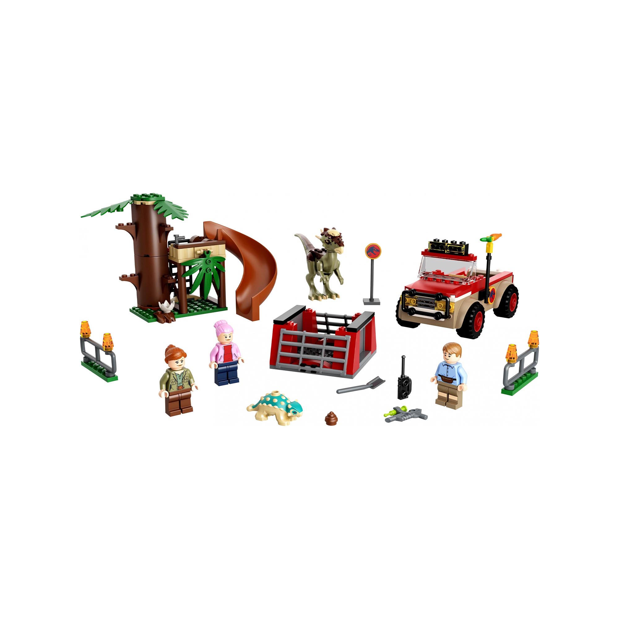 LEGO Jurassic World La Fuga del Dinosauro Stygimoloch, Giochi per Bambini di 4 A 76939, , large