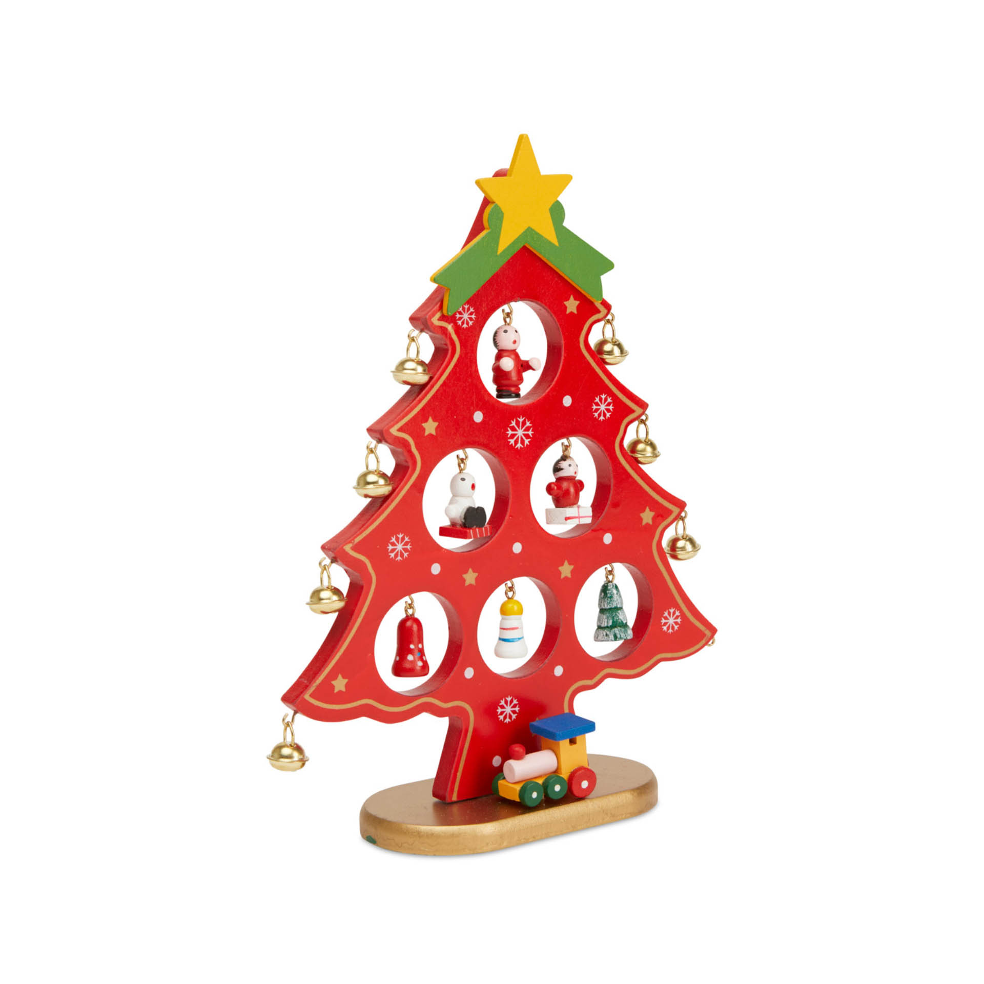 Albero Di Natale In Legno Decorativo, , large