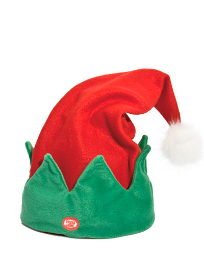 Cappellino natalizio animato con musichetta, , large